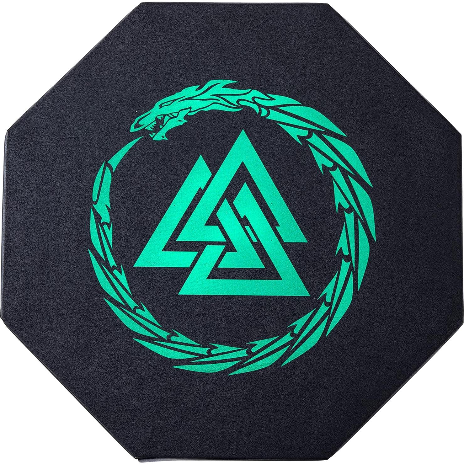 Bandeja de Dados Soar Forge Octagonal 20 cm Dragón Verde