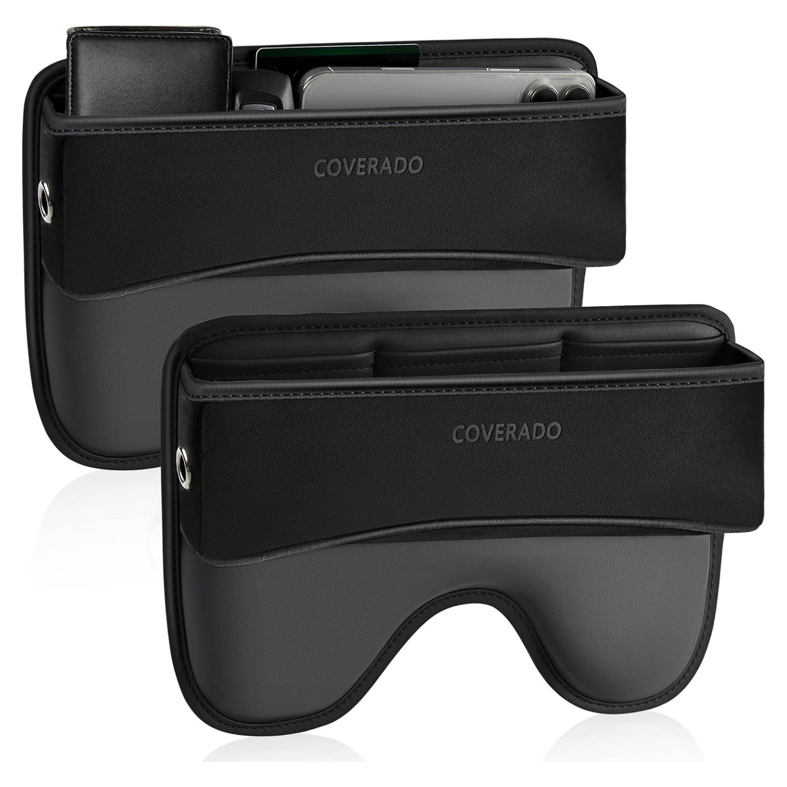 Organizador de Espacio entre Asientos de Coche CORZ003 Negro 2 Pcs