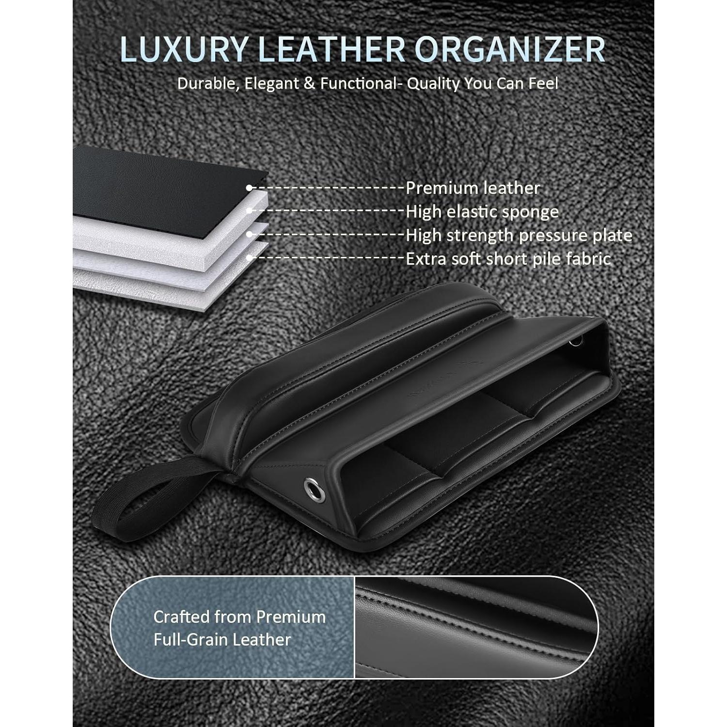 Relleno Organizador de Asiento FLORICH Pro Cuero Negro