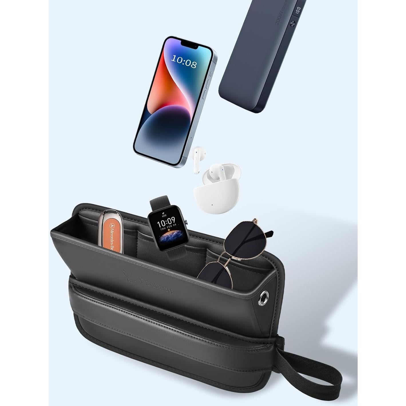 Relleno Organizador de Asiento FLORICH Pro Cuero Negro