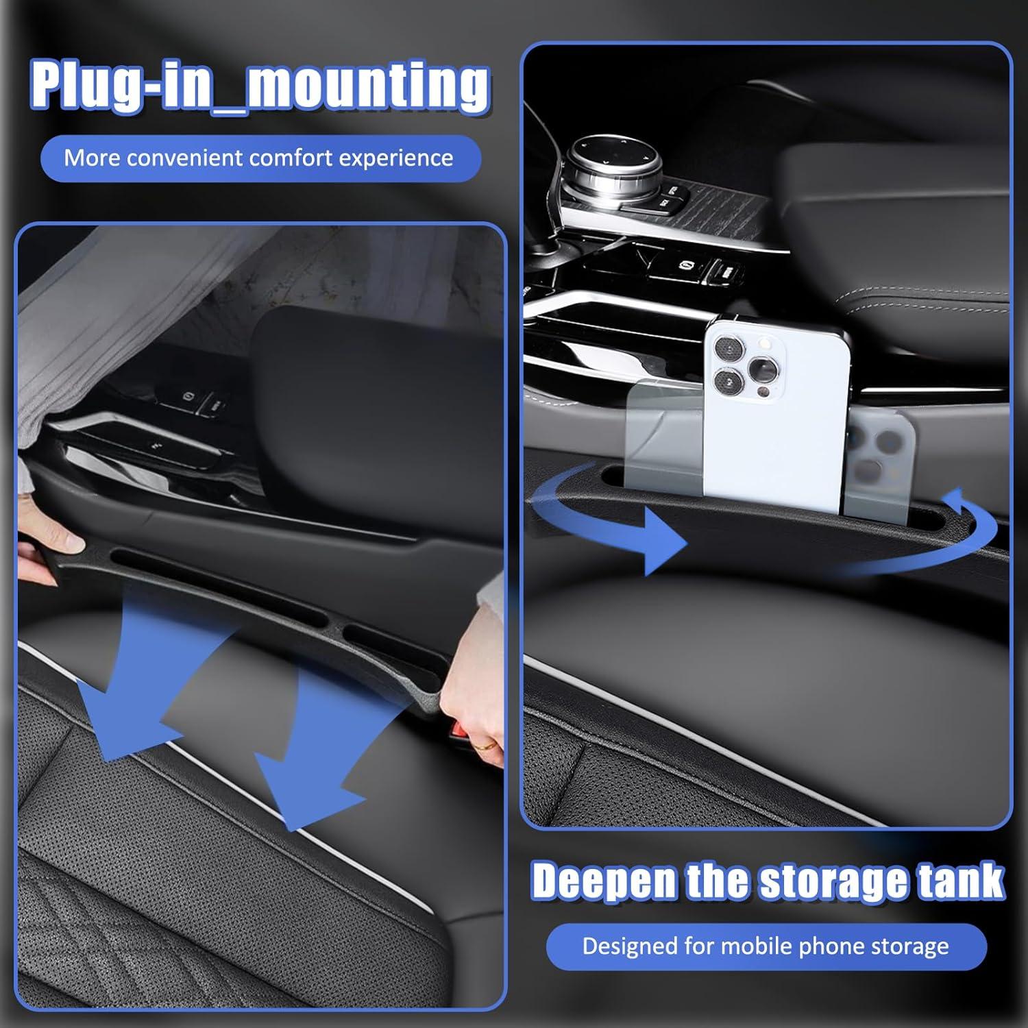 Relleno Espacio Asientos Coche Esoes 2PCS Organizador Universal