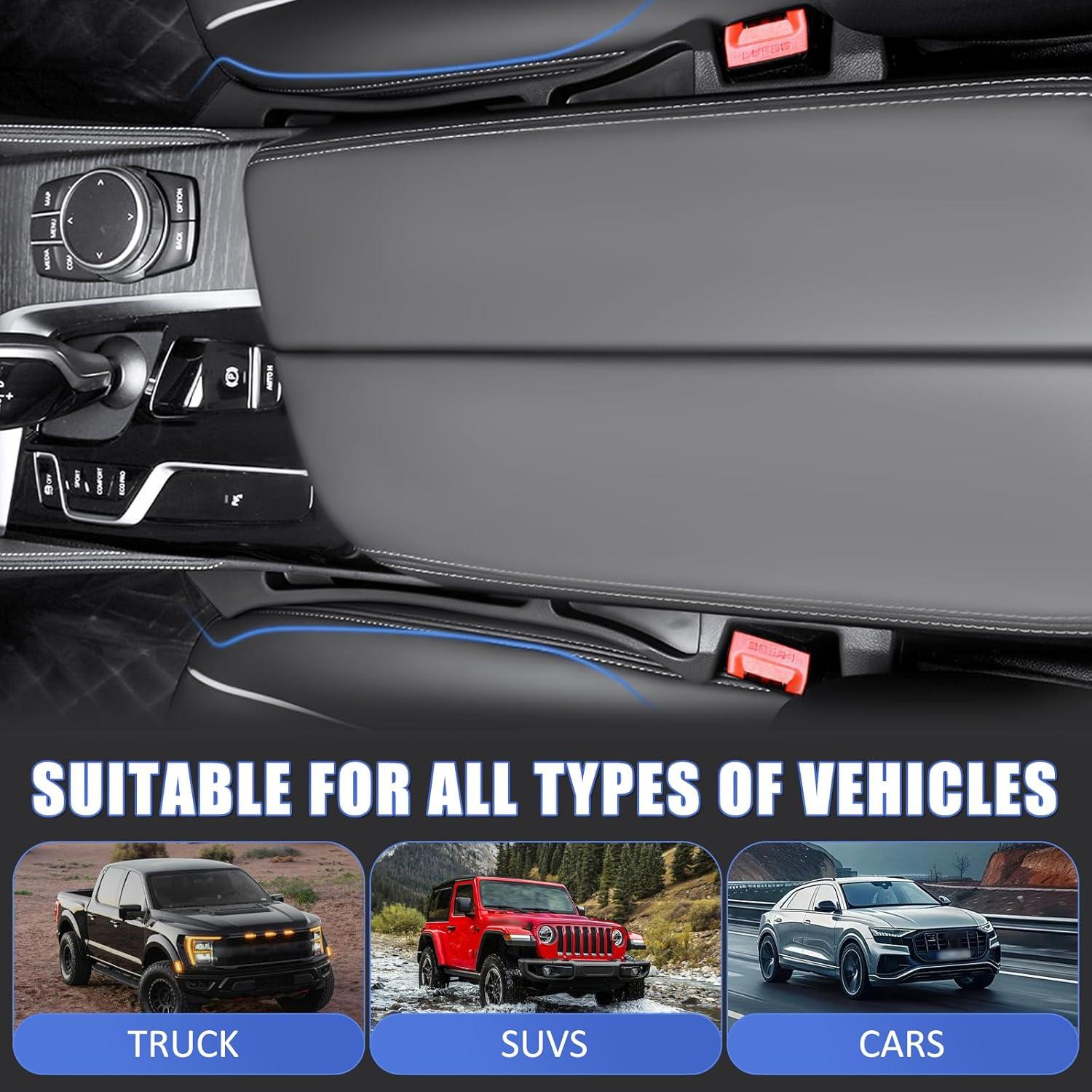 Relleno Espacio Asientos Coche Esoes 2PCS Organizador Universal