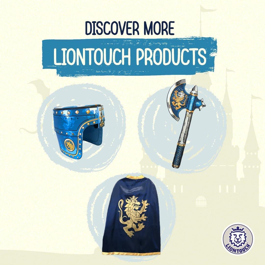 Liontouch Espada y Escudo Caballero Noble Azul 3-8 años