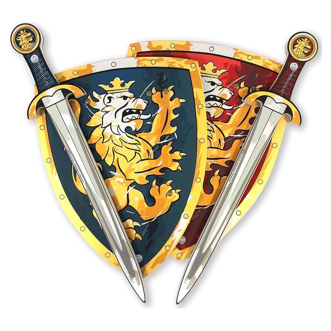 Liontouch Set Espadas y Escudos Caballero Noble 3-8 Años