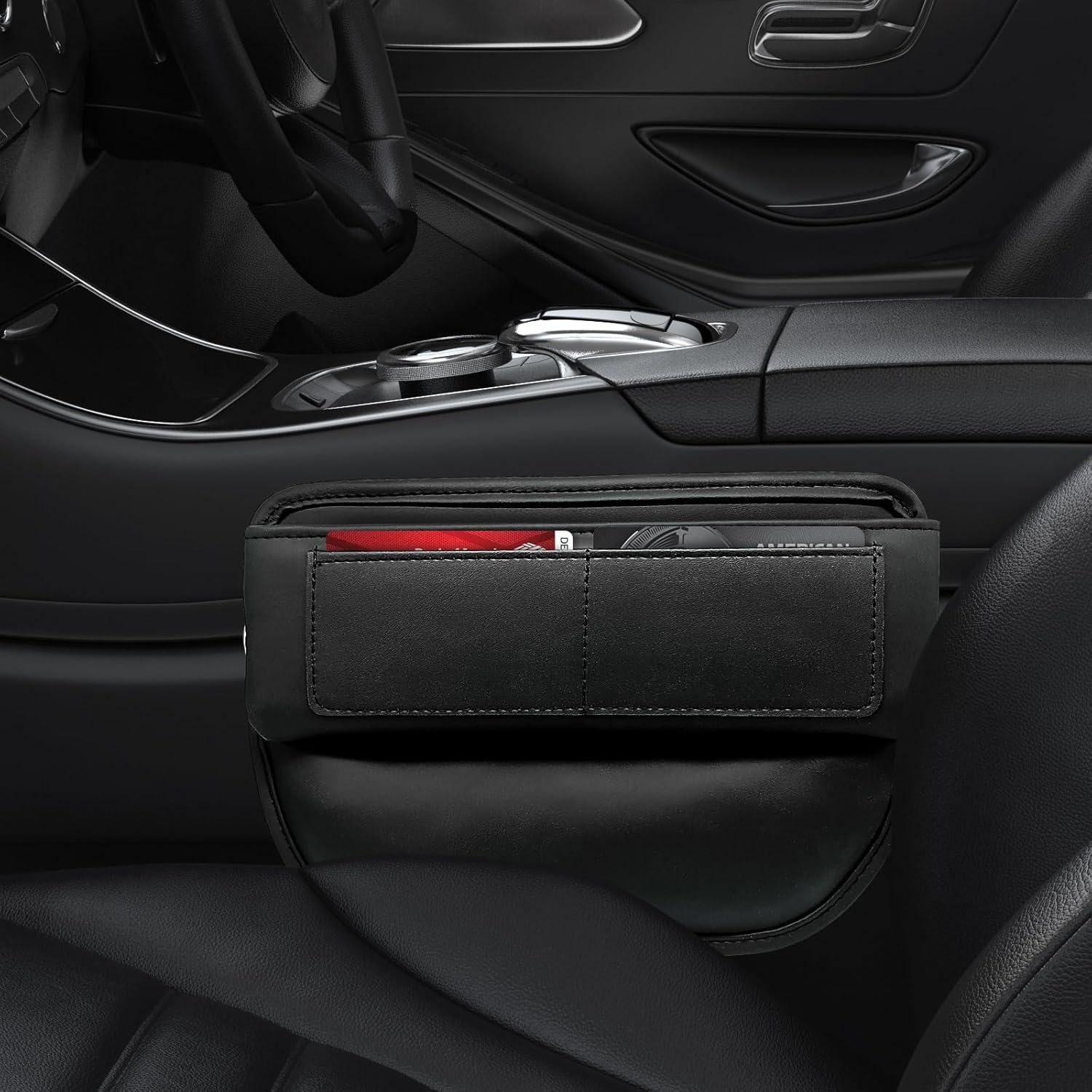 Organizador de Relleno de Espacio para Asientos de Coche LL-OHBIJ - Negro