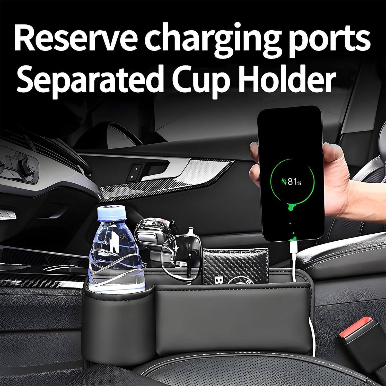 Organizador de Asiento de Cuero FASTAGEI Universal 30x20cm