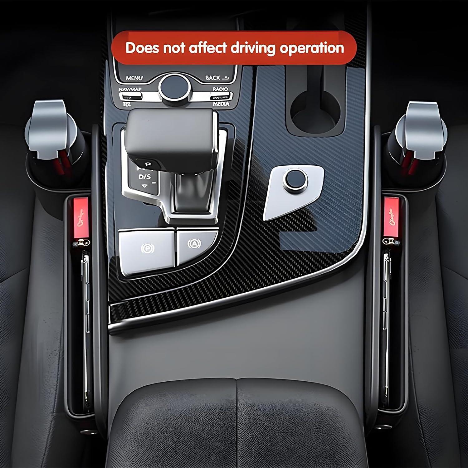 Organizador de Asiento de Cuero FASTAGEI Universal 30x20cm