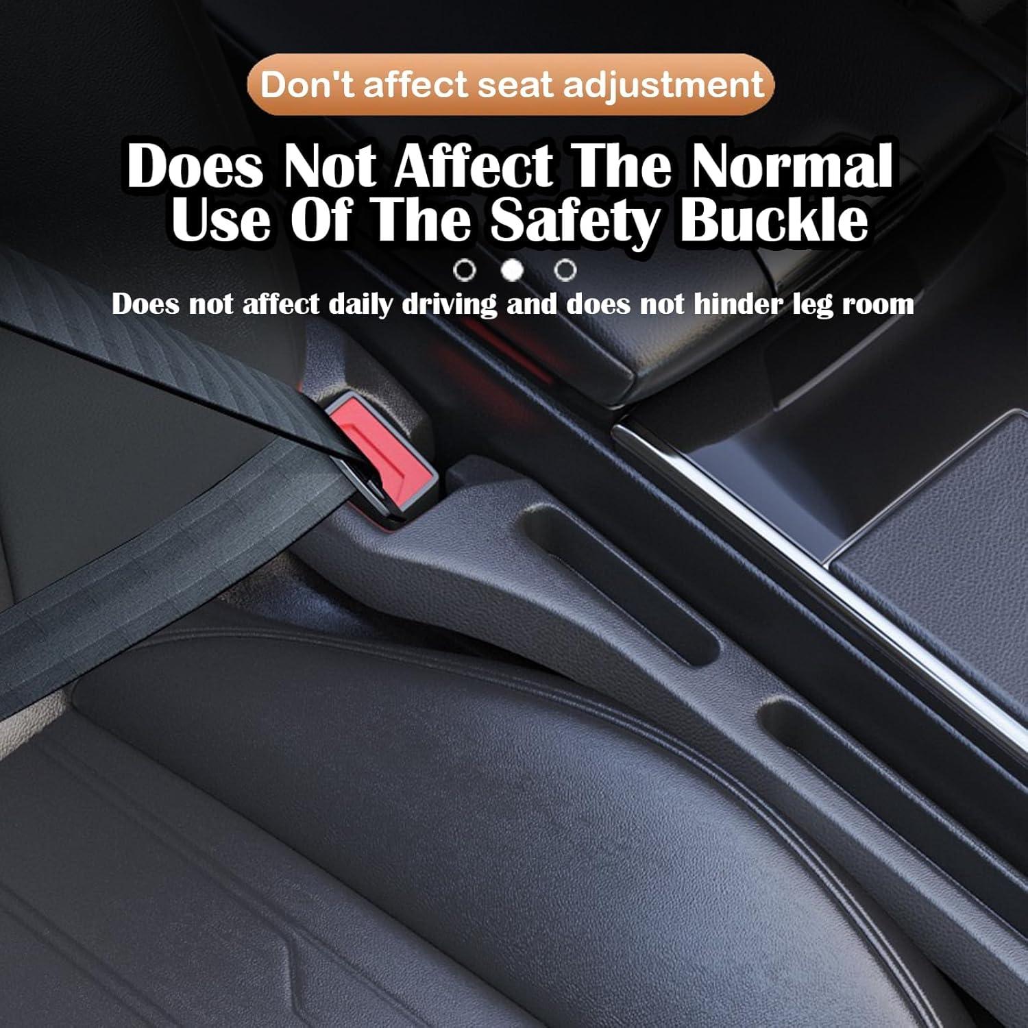 Relleno Espacio Asientos Coche Swartisfad 2 Pack Negro