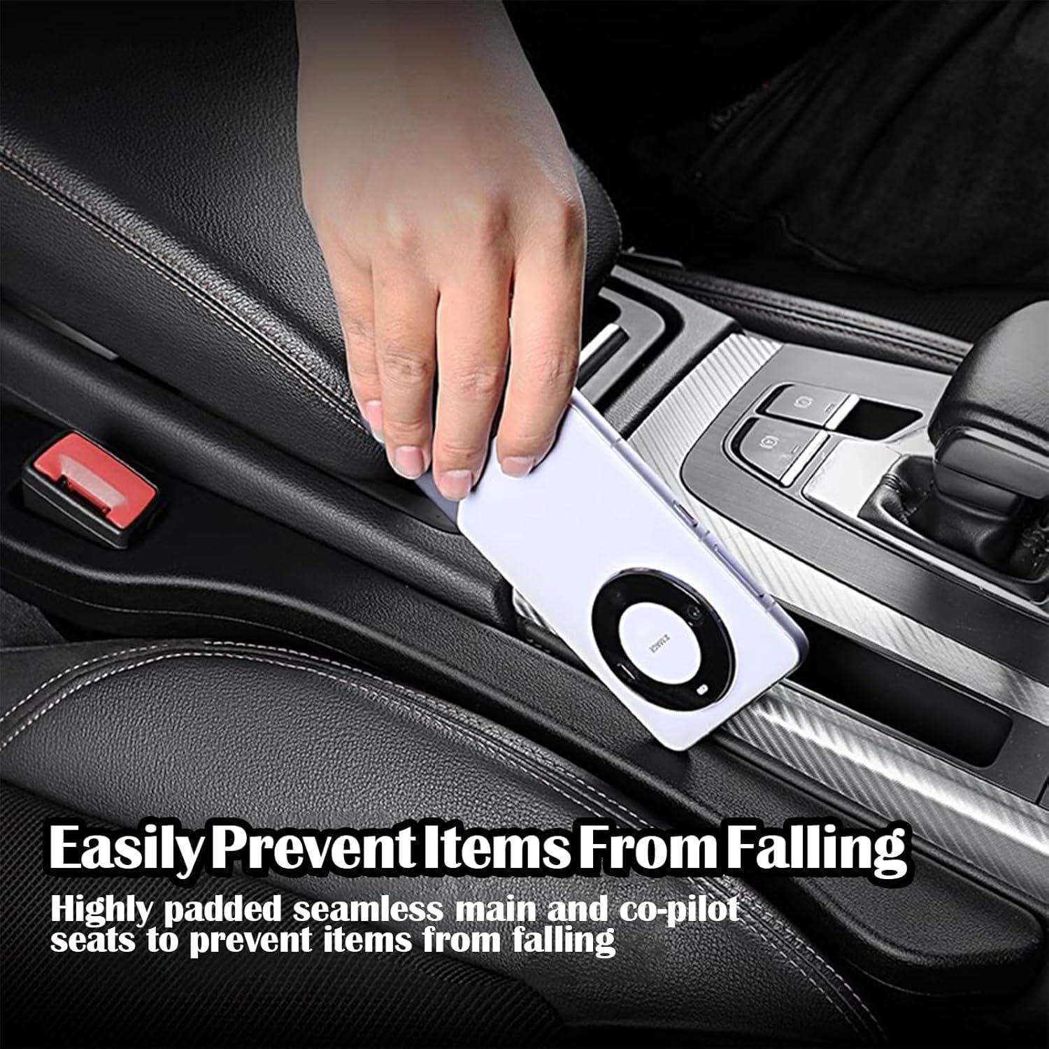 Relleno Espacio Asientos Coche Swartisfad 2 Pack Negro
