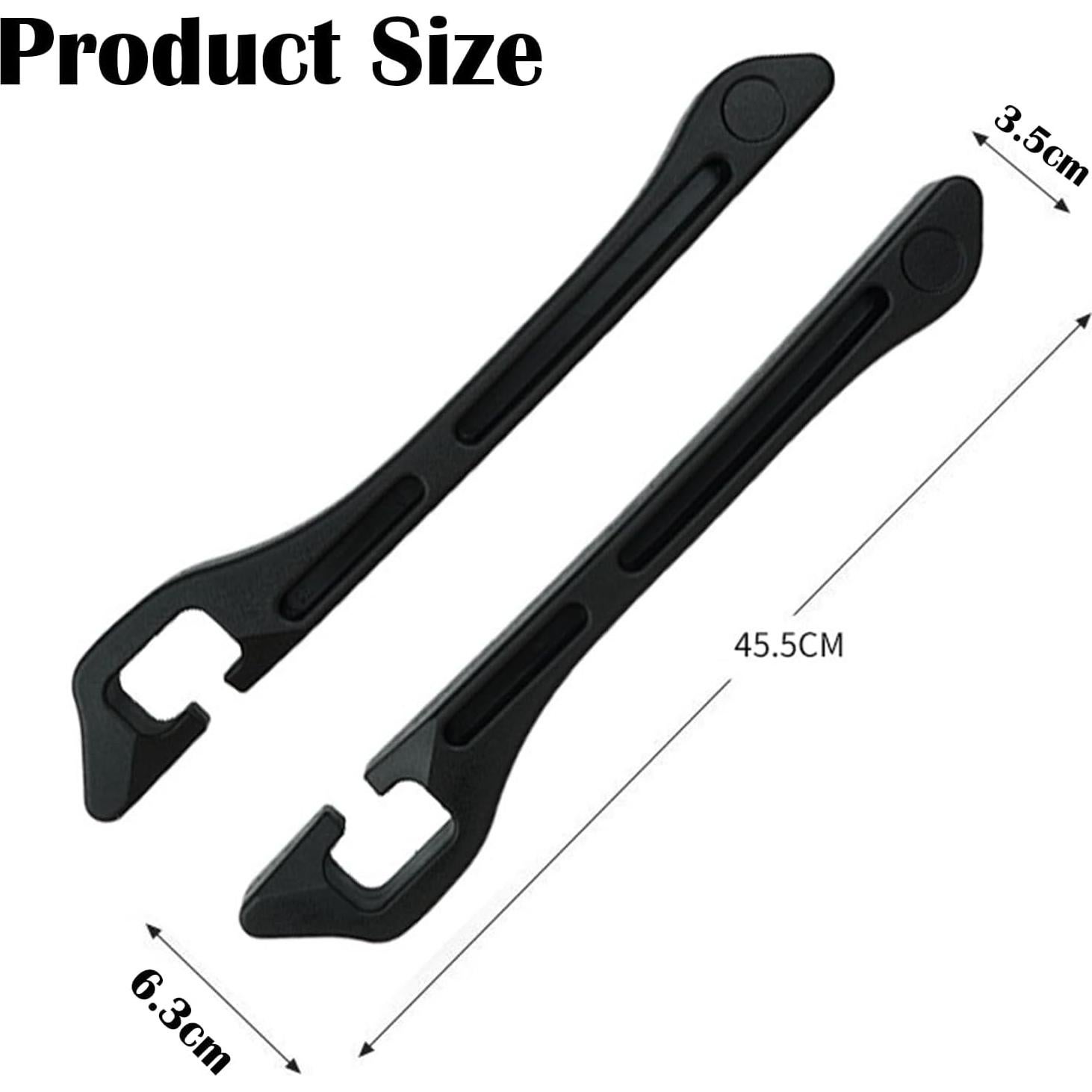 Relleno Espacio Asientos Coche Swartisfad 2 Pack Negro