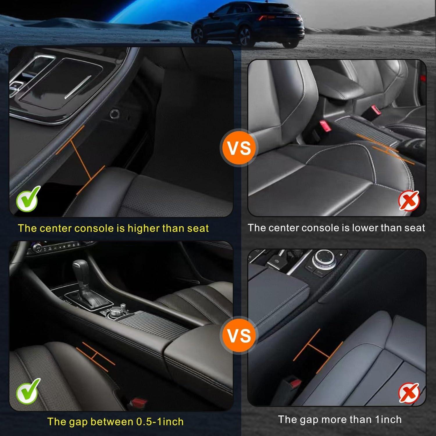 Organizador de Relleno entre Asientos Idefair PU 2 Piezas