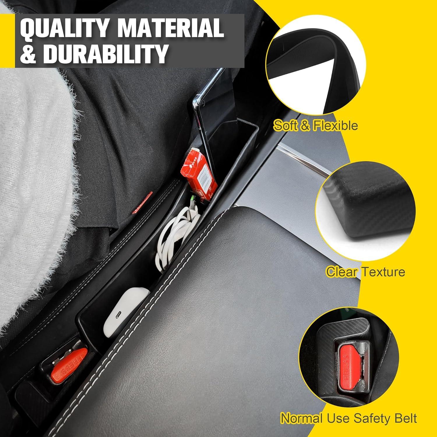 Organizador de Relleno de Espacio entre Asientos ZOSANY Negro