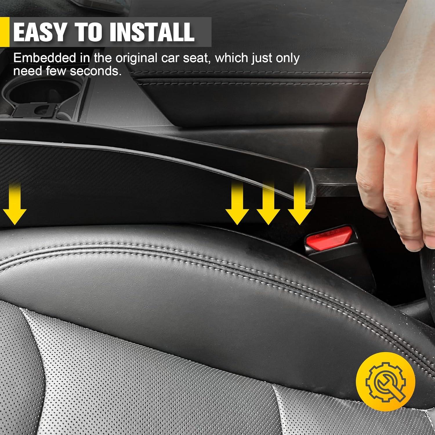 Organizador de Relleno de Espacio entre Asientos ZOSANY Negro