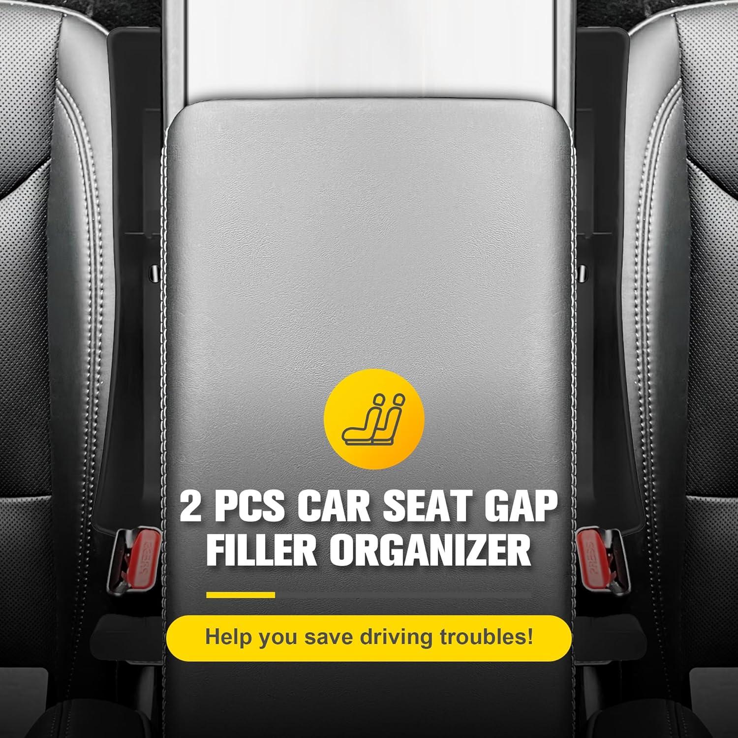 Organizador de Relleno de Espacio entre Asientos ZOSANY Negro