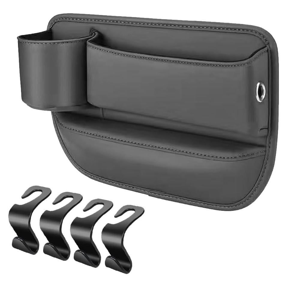 Bolsa de almacenamiento para hueco de portavasos DARKPIG Negro