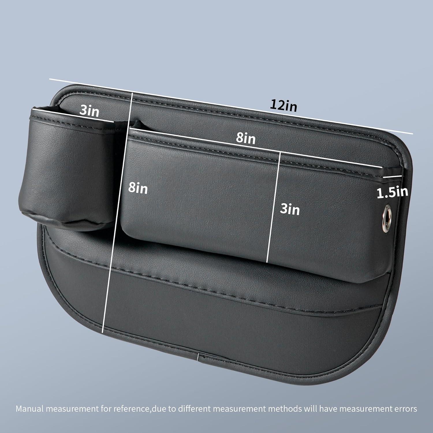 Organizador de Espacio entre Asientos de Coche NYEONHRT Marrón - 2 Unidades