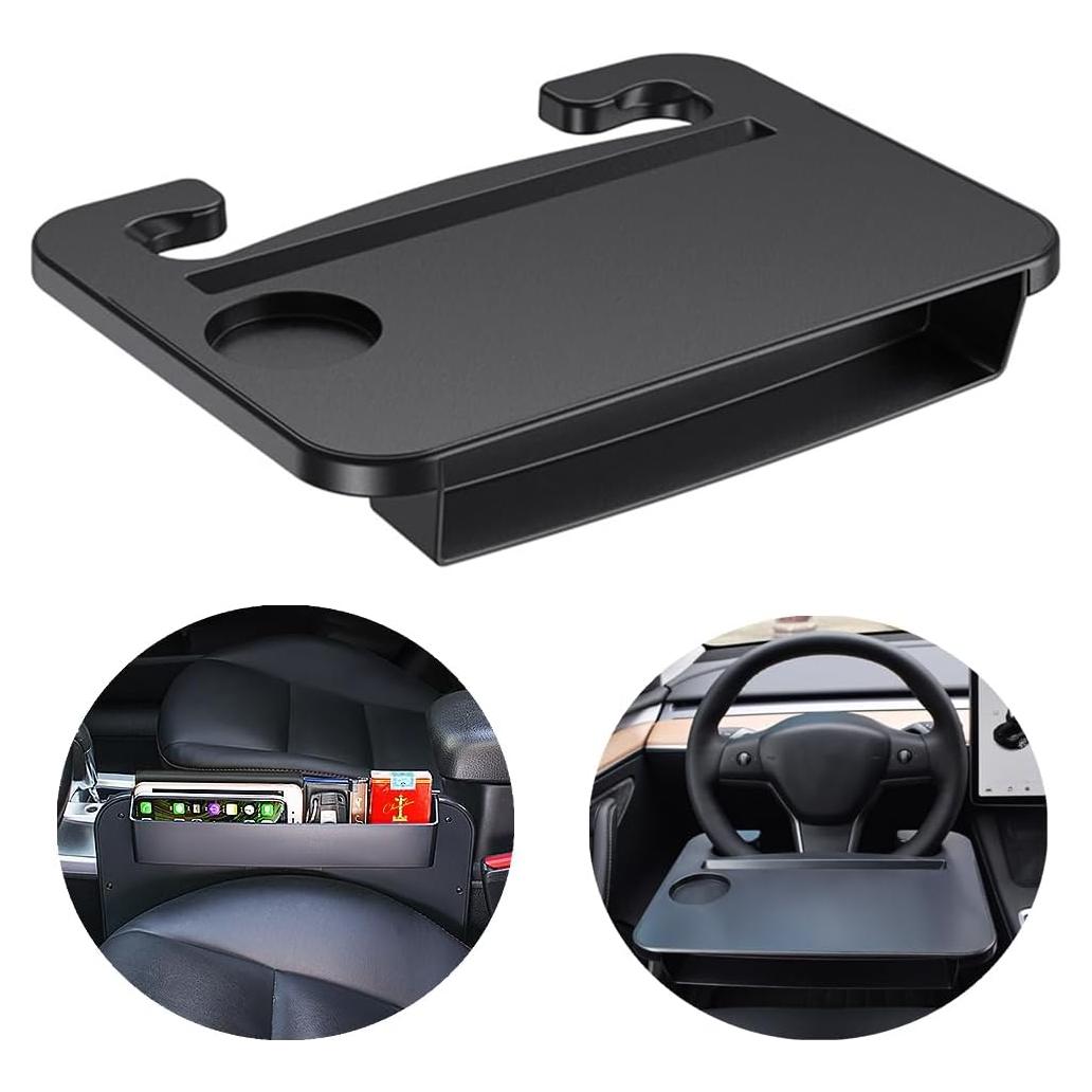 Bandeja de Volante 3 en 1 GALEFORM para Auto Tesla Modelo 3/Y
