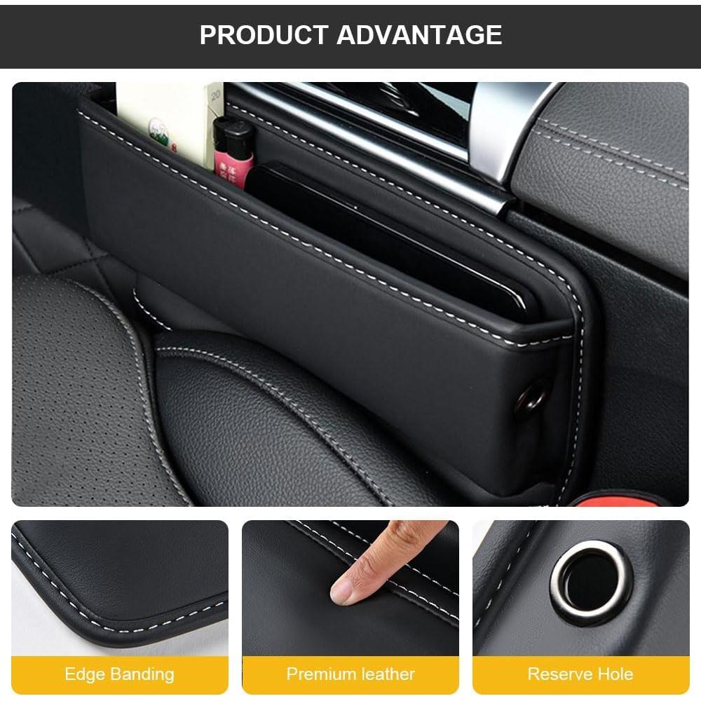 Organizador de Espacio entre Asientos HEVLE Negro 20x28.5cm