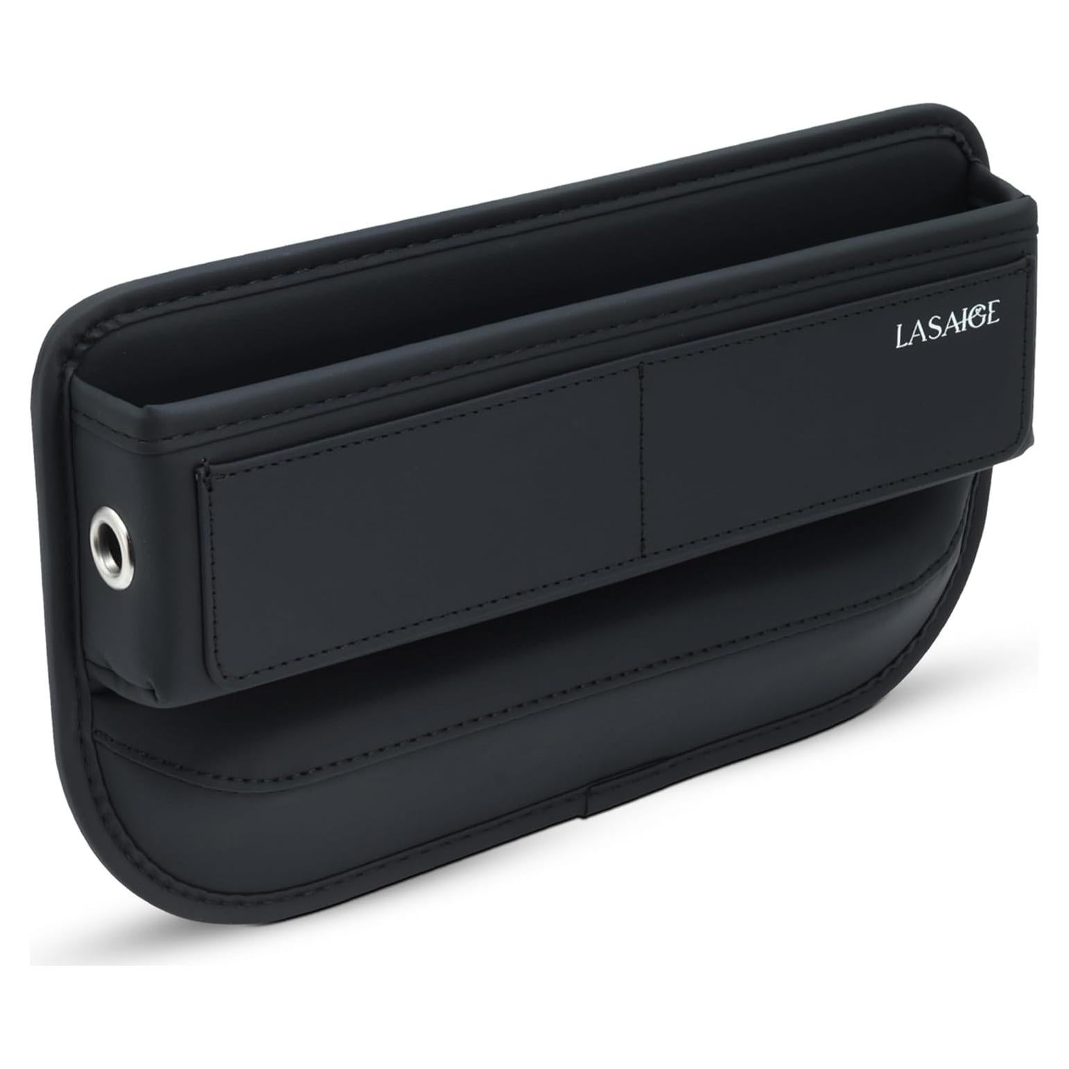 Organizador de Auto LASAIGE Relleno Espacio entre Asientos Negro