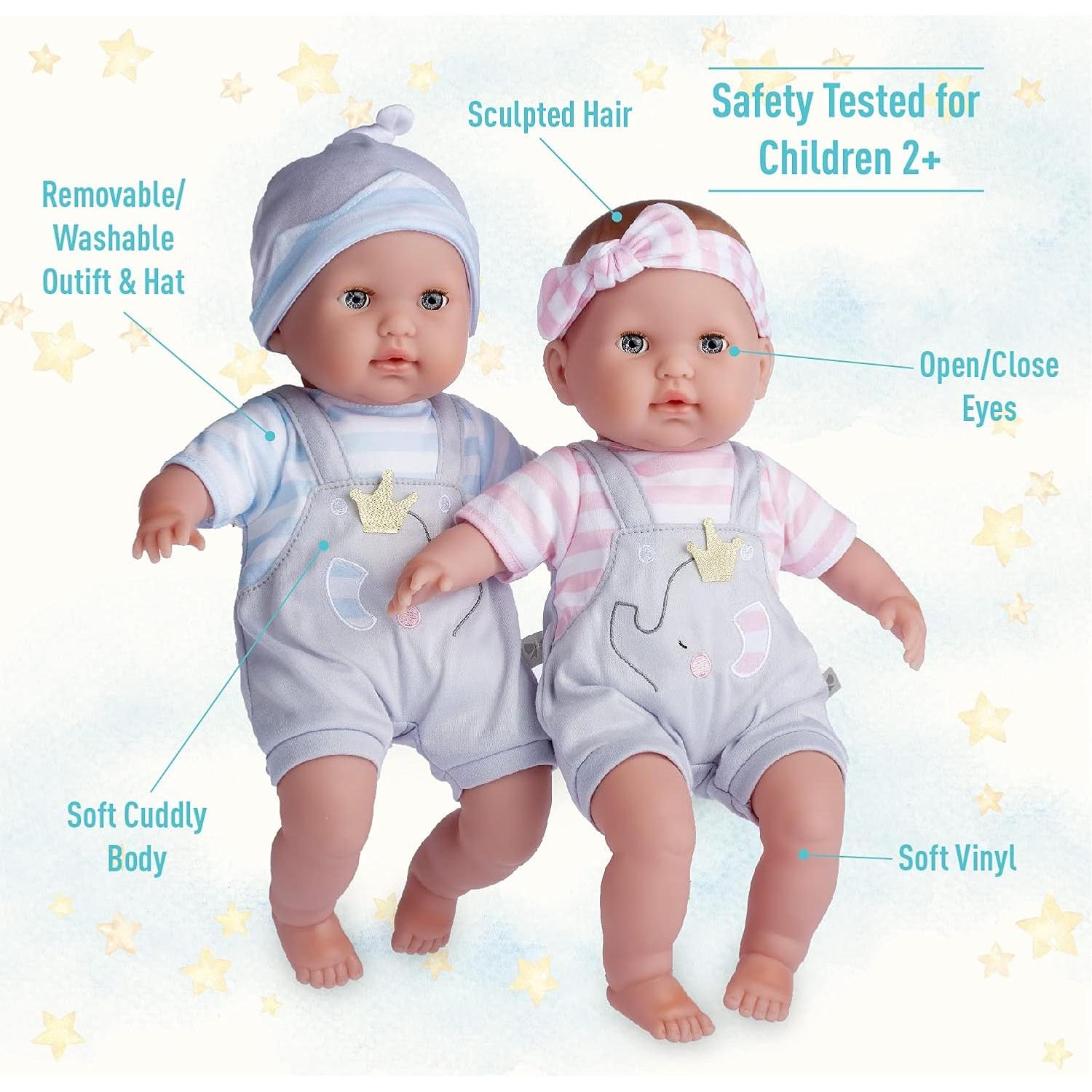 Muñecas Berenguer Boutique 30050 Gemelos 38 cm Set Regalo