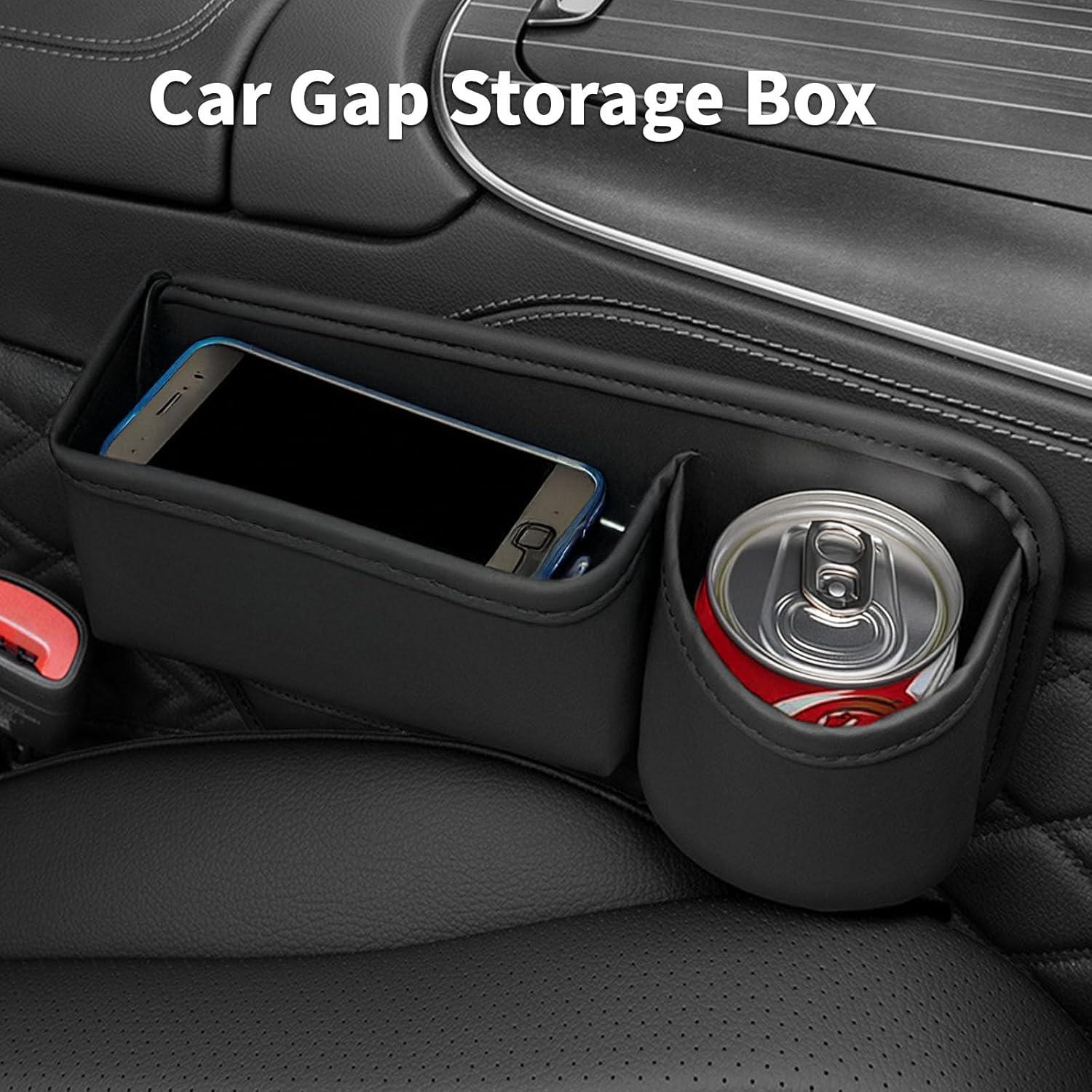 Organizadores de Espacio entre Asientos BESSTAN - 2 Piezas, Negro