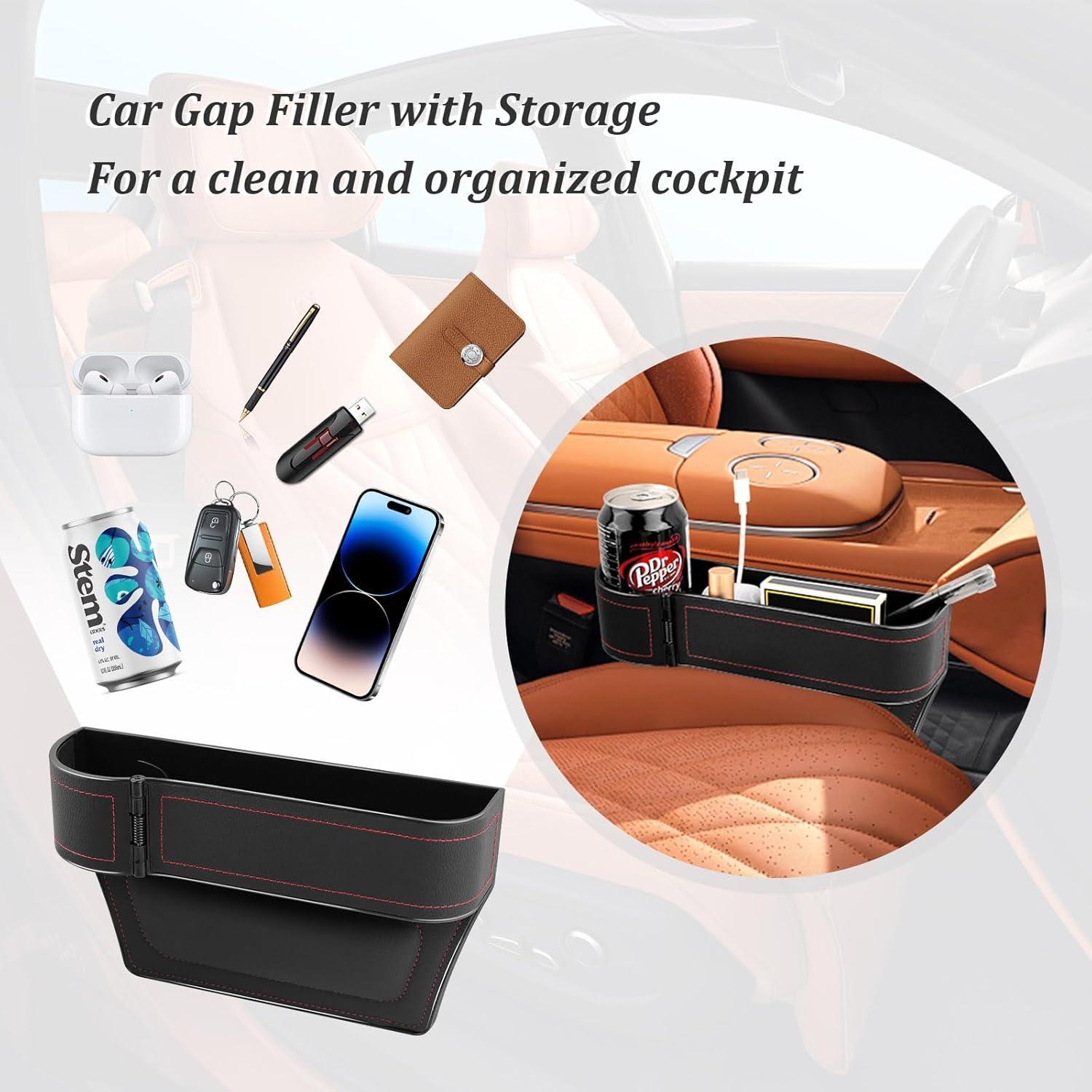 Organizador de Relleno para Asiento de Coche Figpade Negro