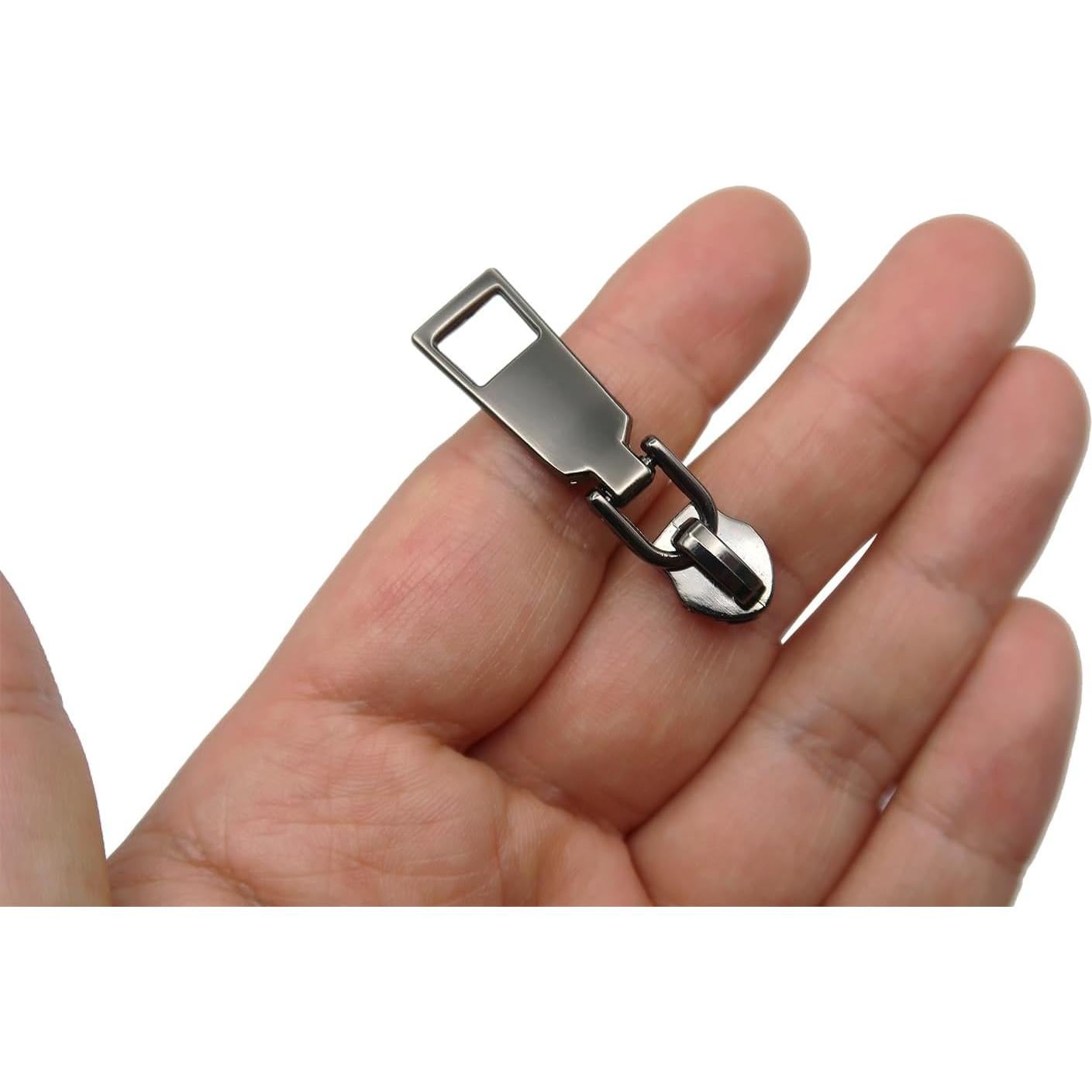 Deslizadores de Cremallera Pesados HOLSHUN #5 30pcs Gunmetal