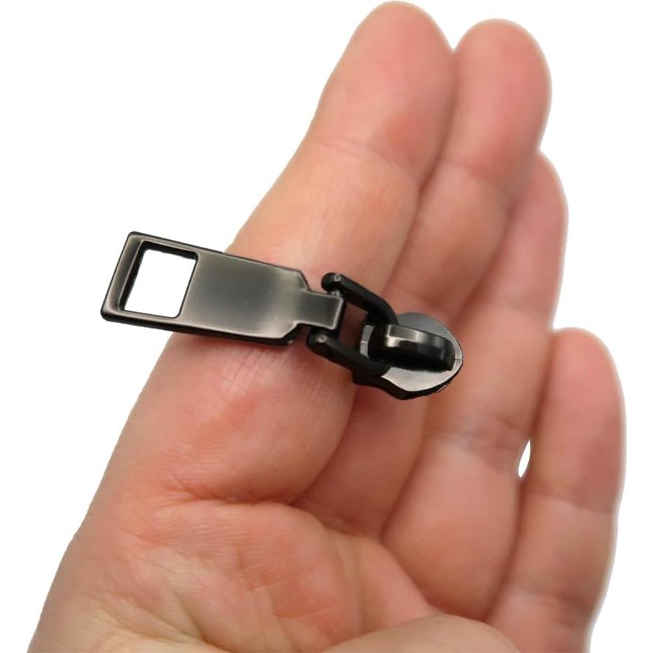 Deslizadores de Cremallera Pesados HOLSHUN #5 30pcs Gunmetal