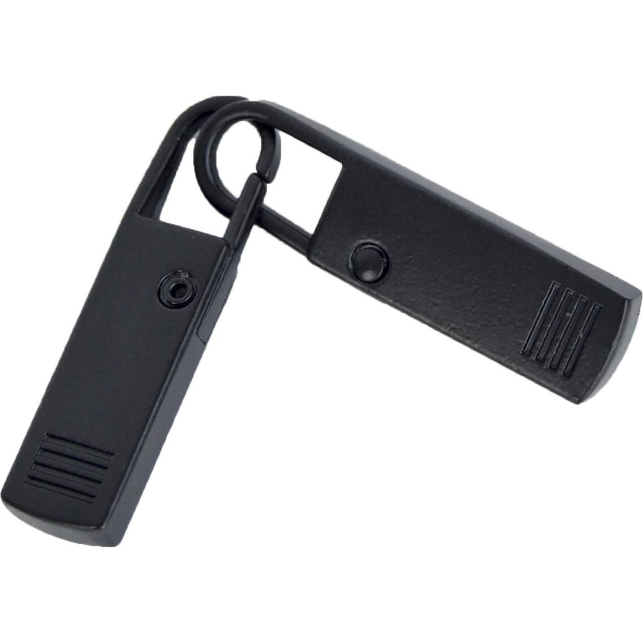 Reemplazo Tirador de Cremallera Yeezo 4 Pcs Negro