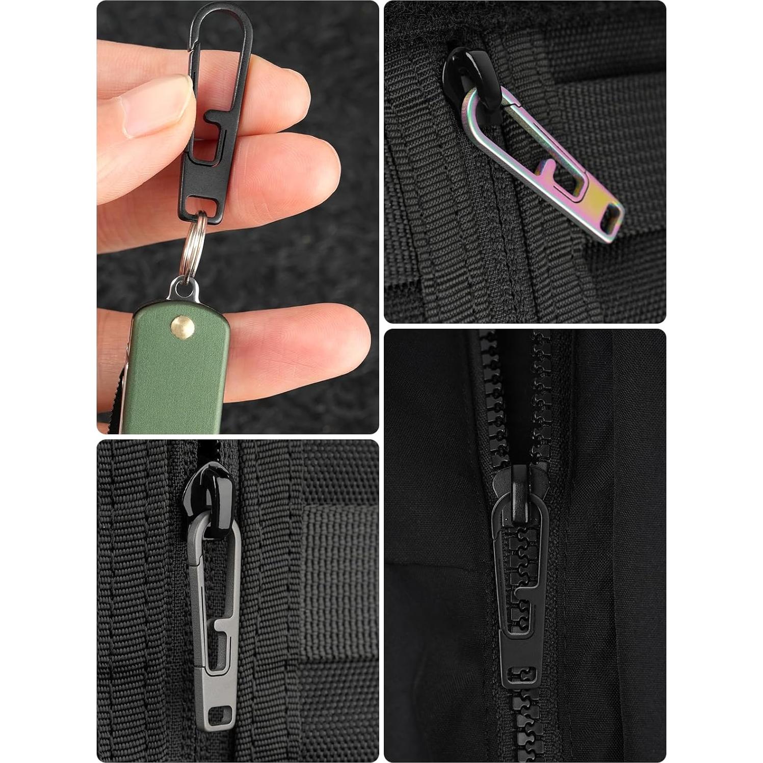 Tiradores de Cremallera VIPERADE VAT1 Titanio Universal 3.5cm