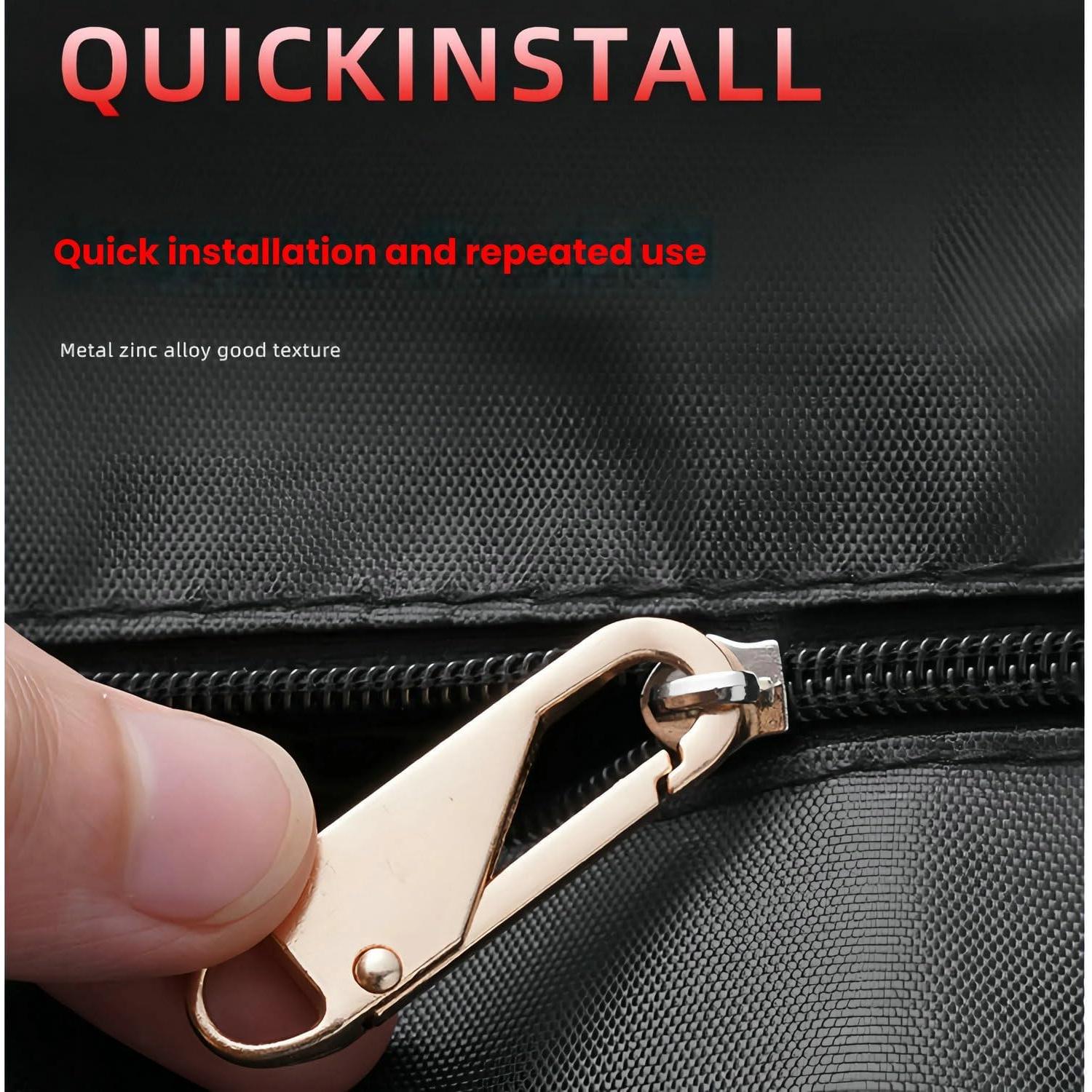 Tiradores de Cremallera Reemplazo Rabihike 12 Piezas 37x10mm