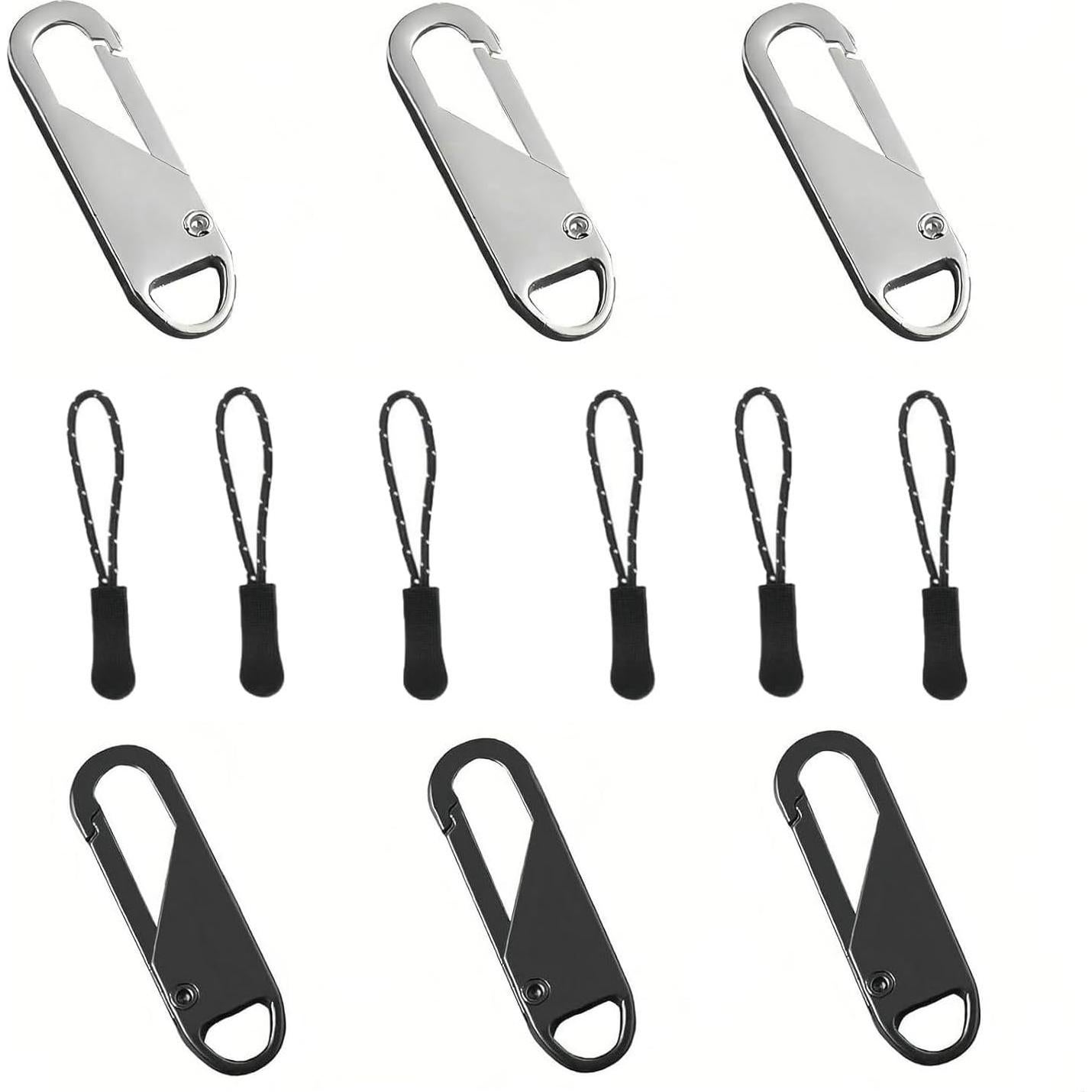 Tiradores de Cremallera Reemplazo Rabihike 12 Piezas 37x10mm