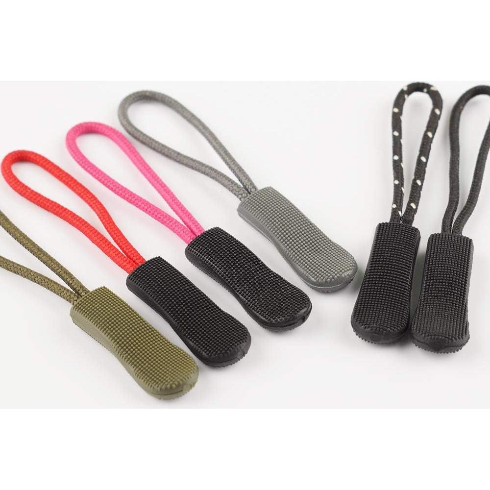 Tiradores de Cremallera CTZD 10 Piezas Nylon Antideslizante