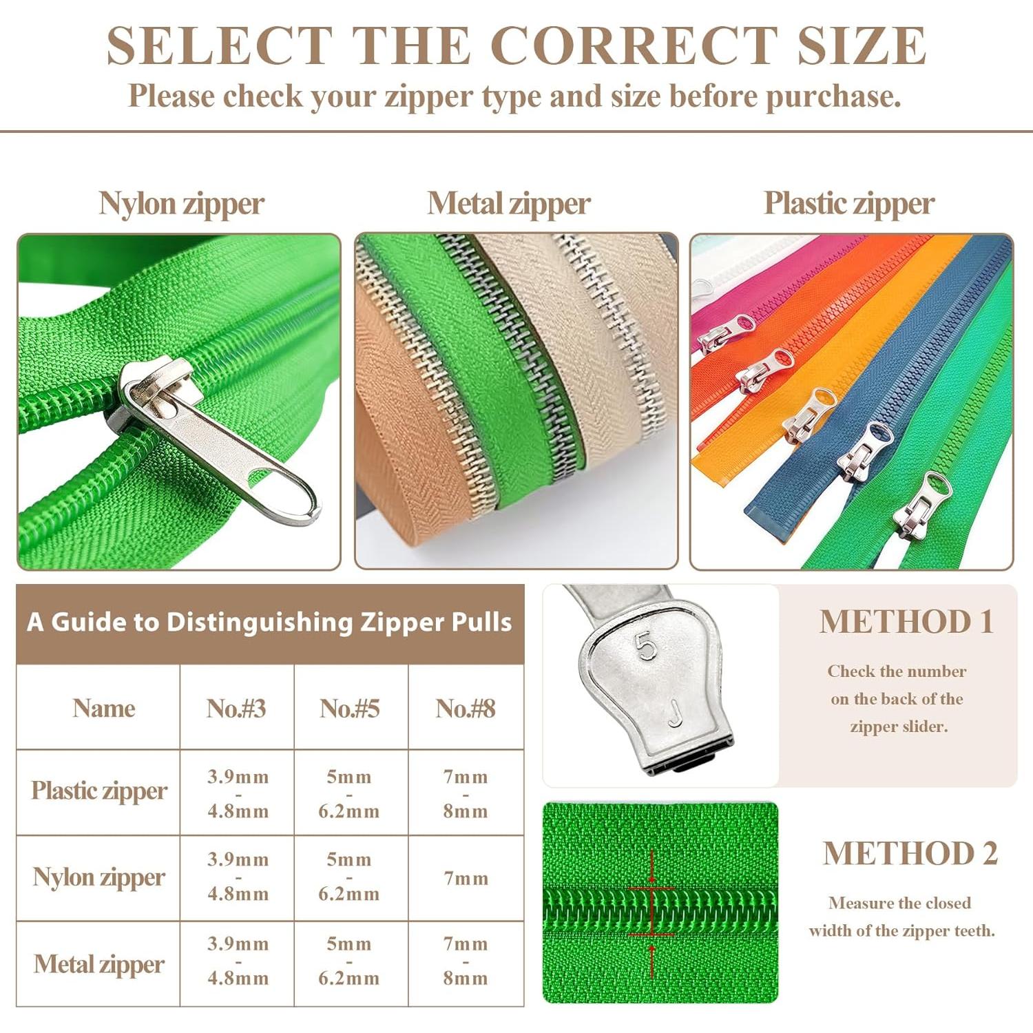 Kit de Reparación de Cremalleras Vintrex 150 Piezas Multiusos