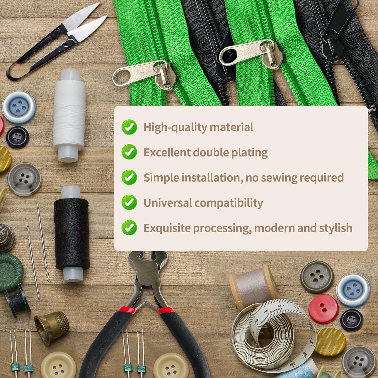 Kit de Reparación de Cremalleras Vintrex 150 Piezas Multiusos