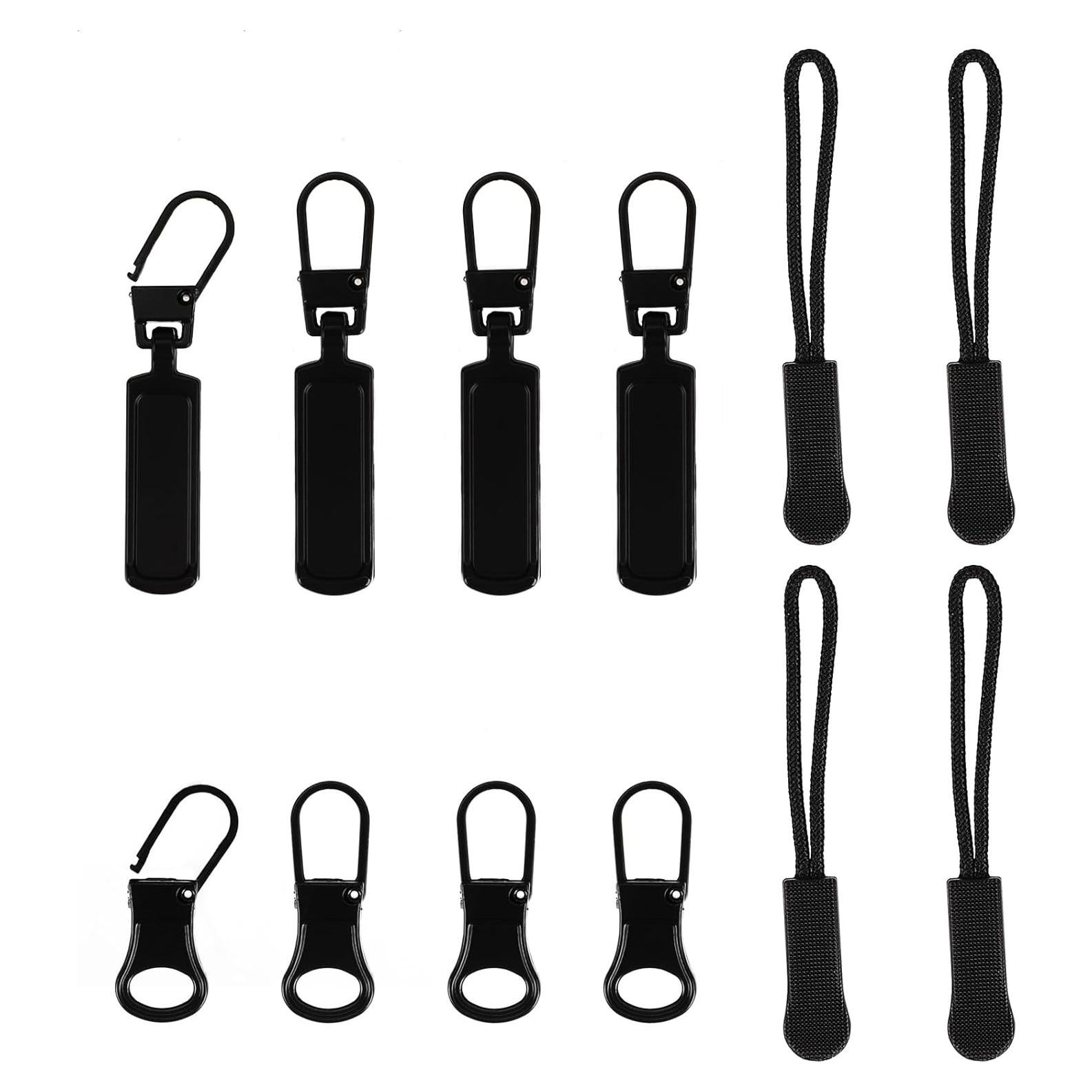 12 Tiradores de Cremallera Reemplazo Styquenzer Metal y Plástico