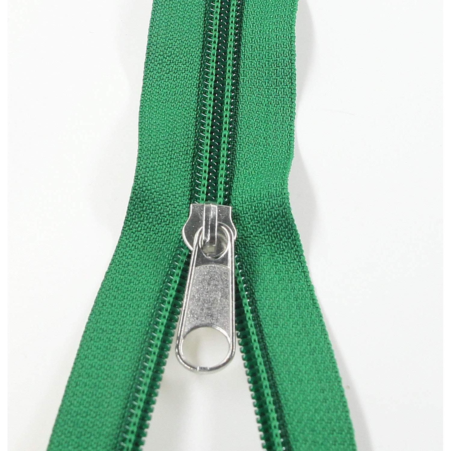 Tiradores Plateados Brillantes Leekayer 50PCS #5 Cremallera