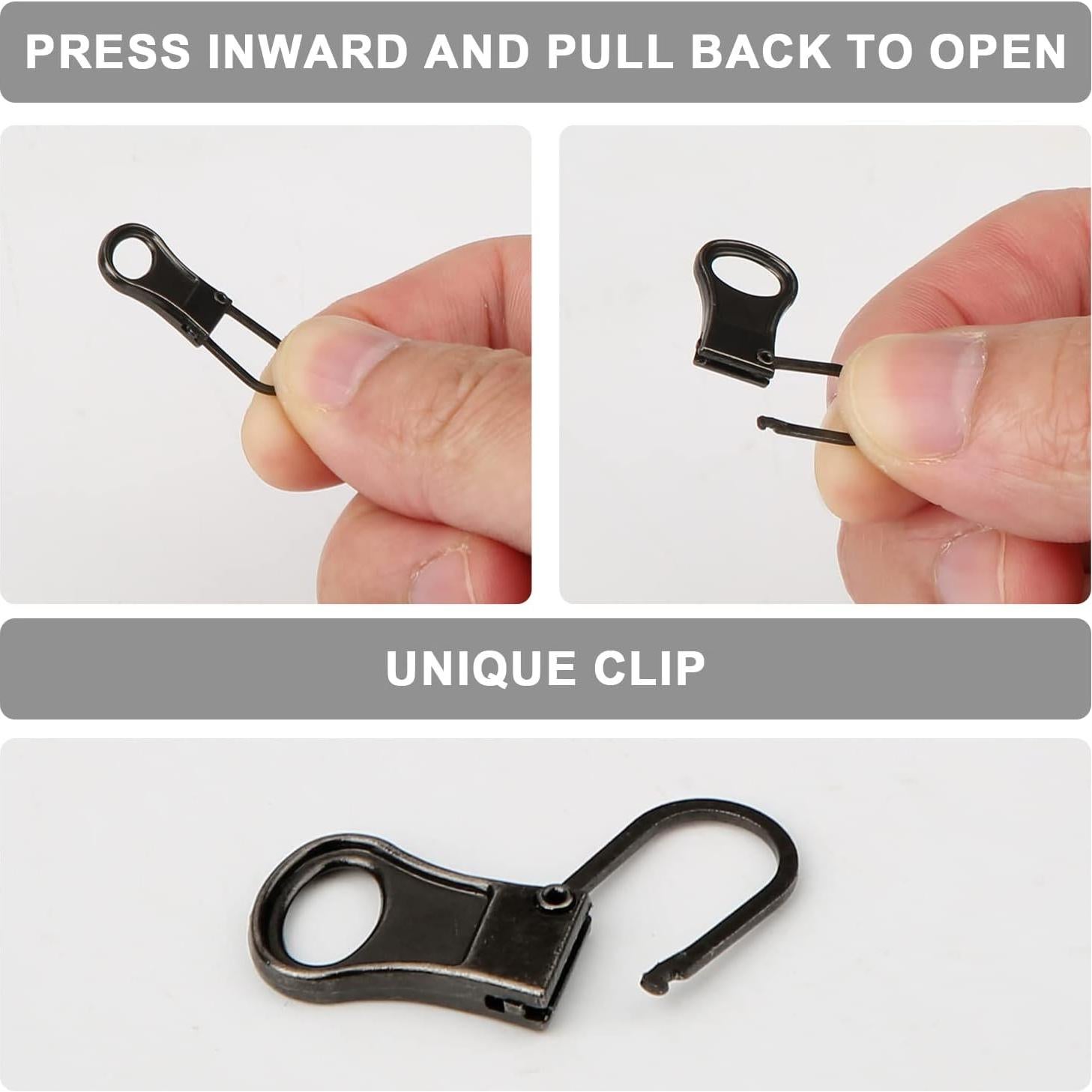 6 Tiradores de Cremallera Desmontables SAVITA - Reparación Rápida