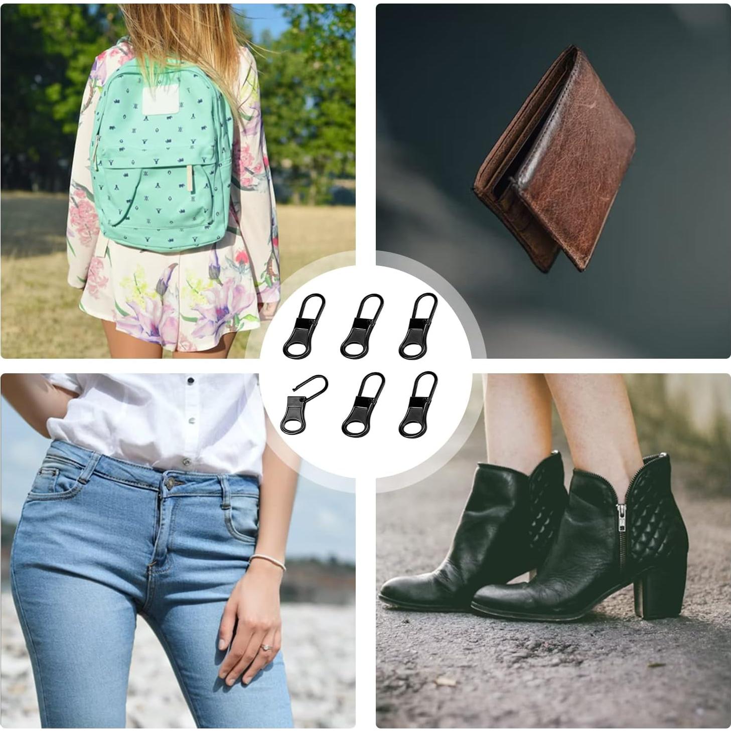 6 Tiradores de Cremallera Desmontables SAVITA - Reparación Rápida