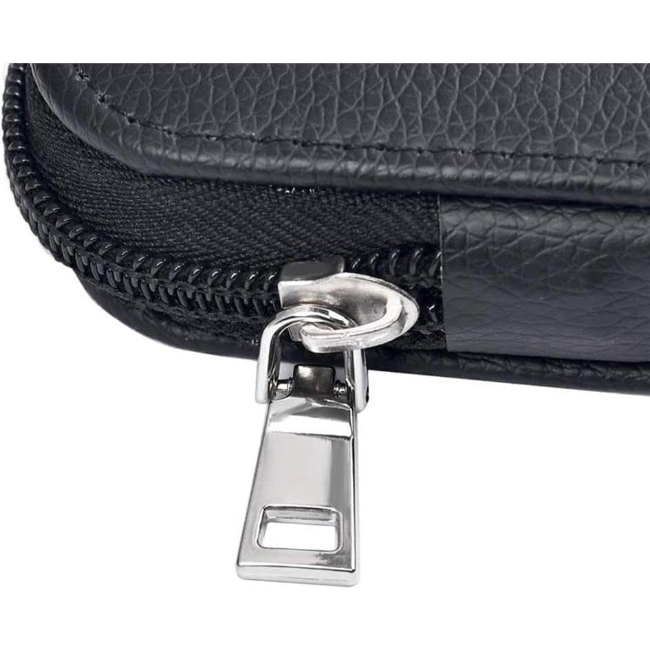 Tirador de Cremallera Universal Zenarao - Metal Gris Duradero