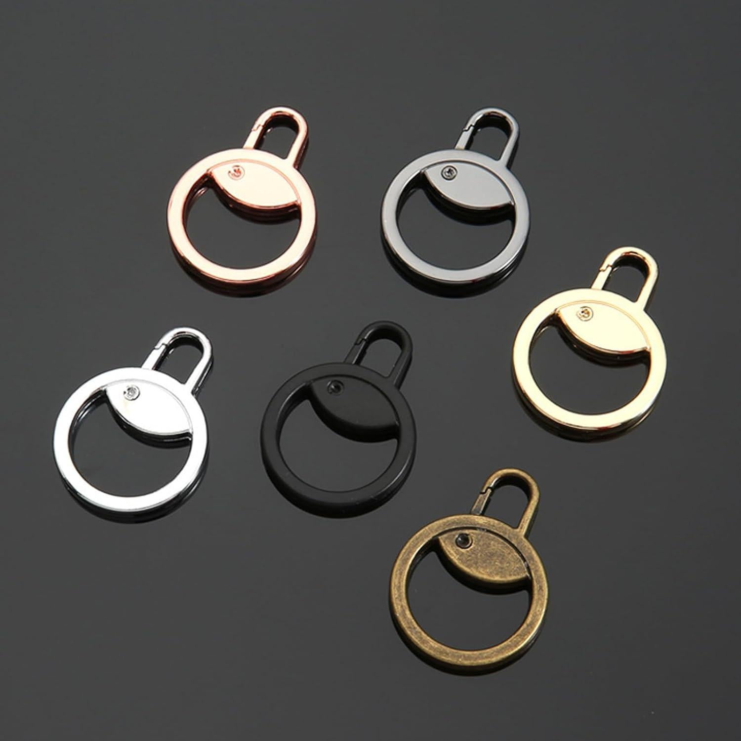 Tiradores de Cremallera Reemplazo Tapeta 6 Piezas 6 Colores