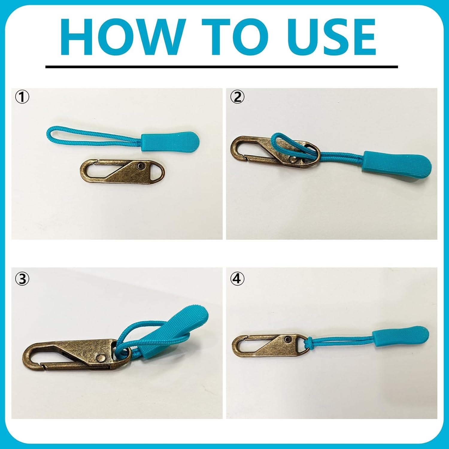 Kit de Reparación de Cremalleras 28 Piezas HDST-HOME