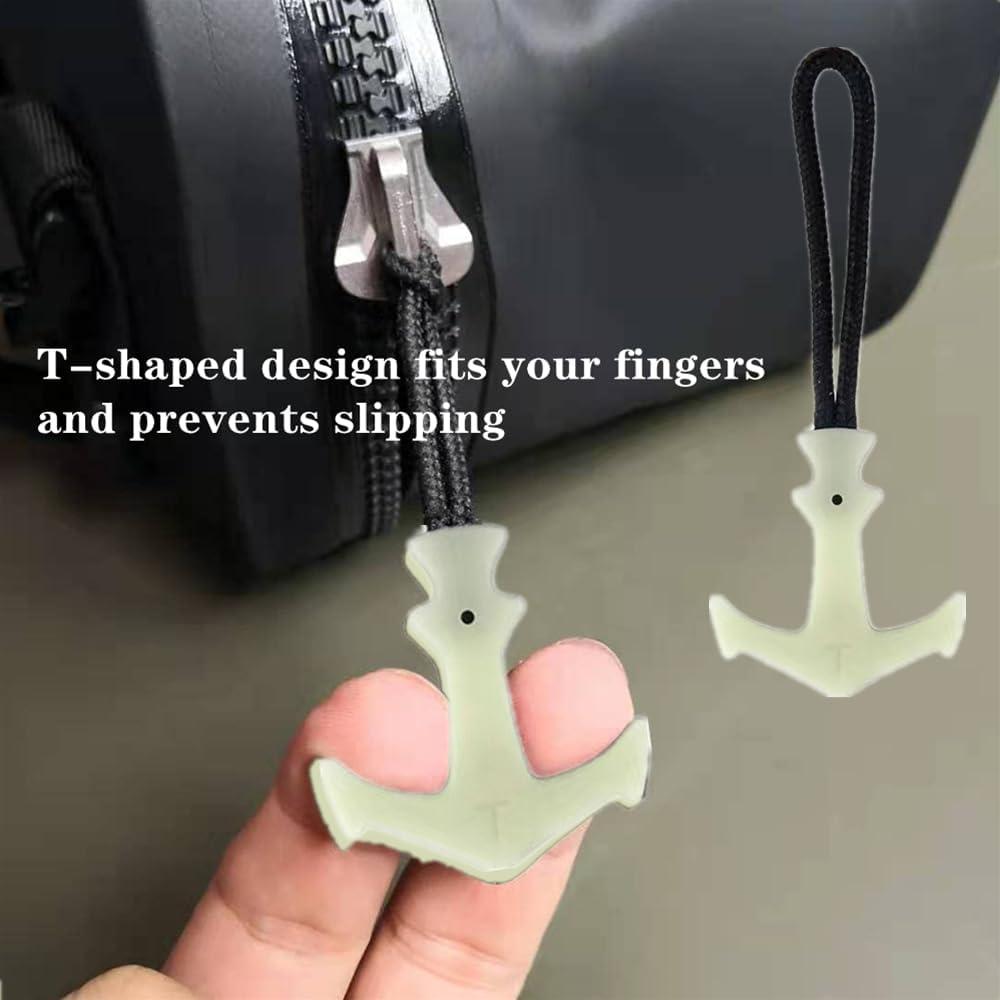 Set de 5 Tiradores de Cremallera Luminosa Selxran - Reemplazo Durable