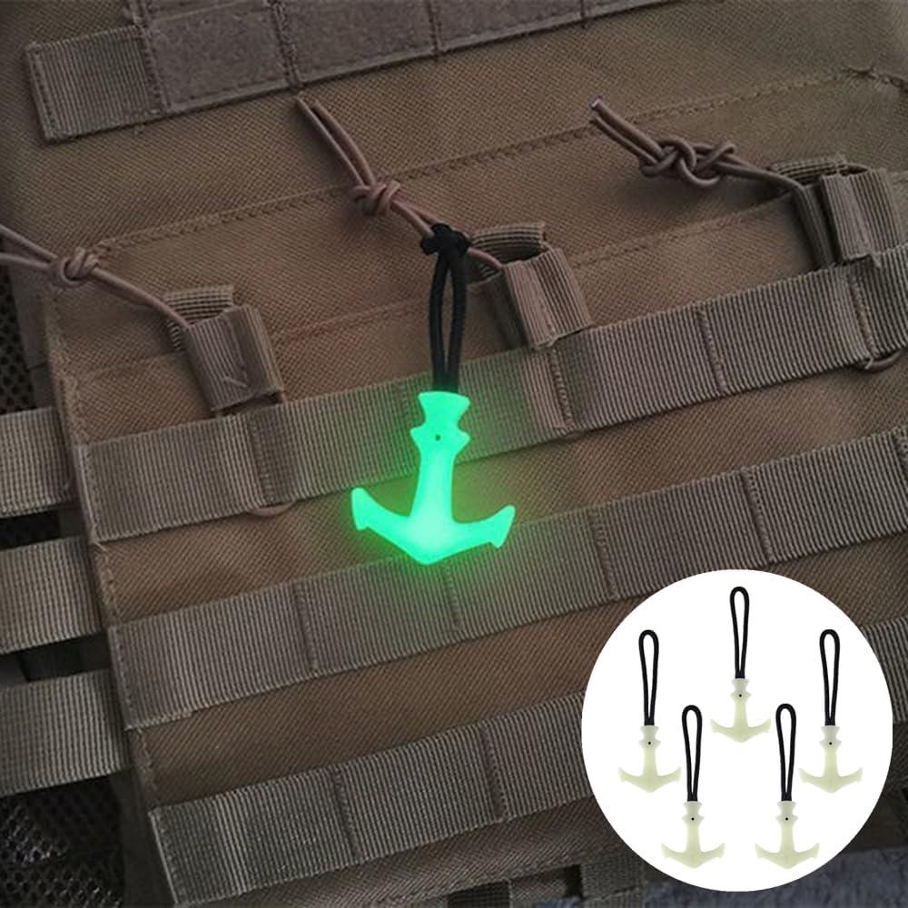 Set de 5 Tiradores de Cremallera Luminosa Selxran - Reemplazo Durable