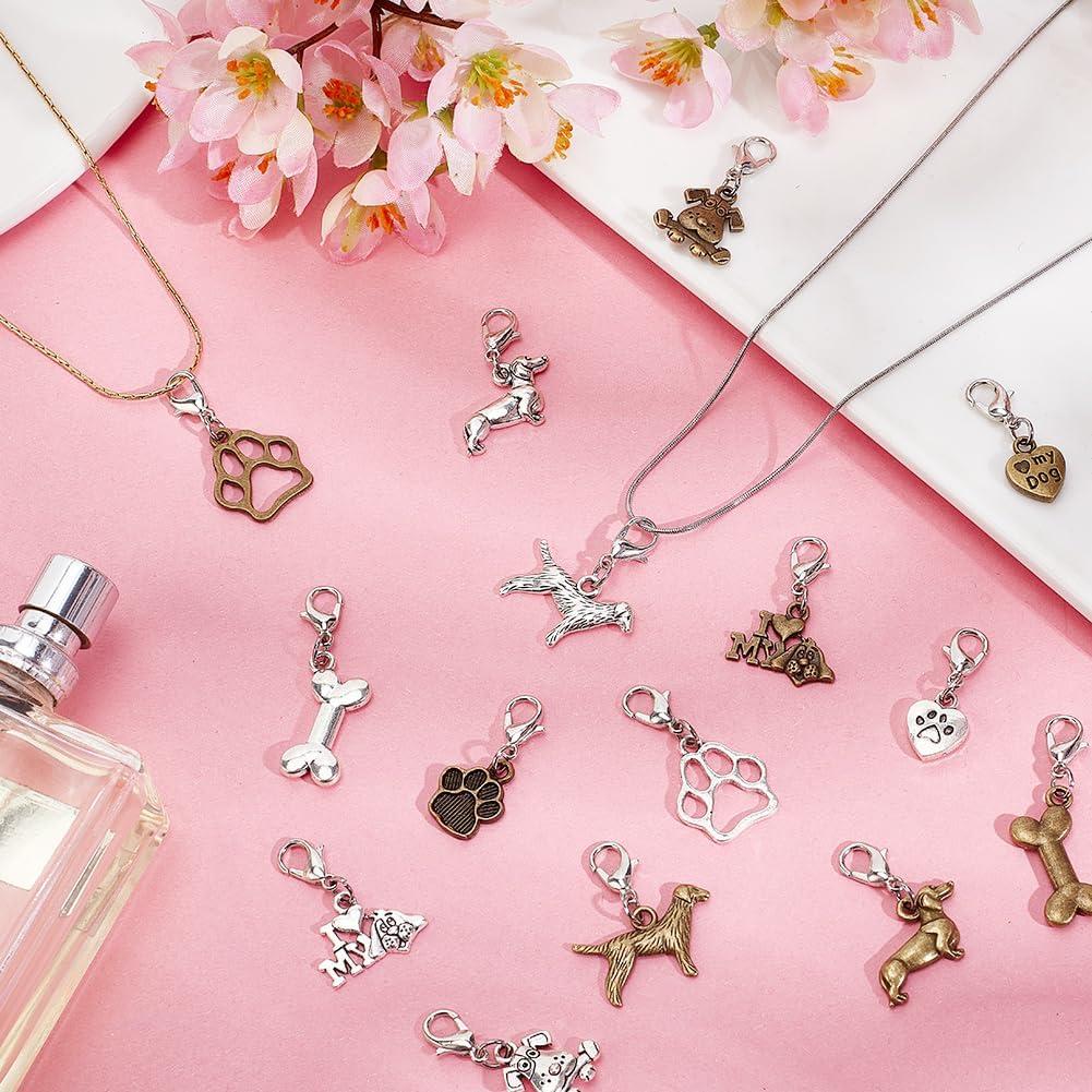 32 Tiradores de Cremallera GOMAKERER con Tema de Perro