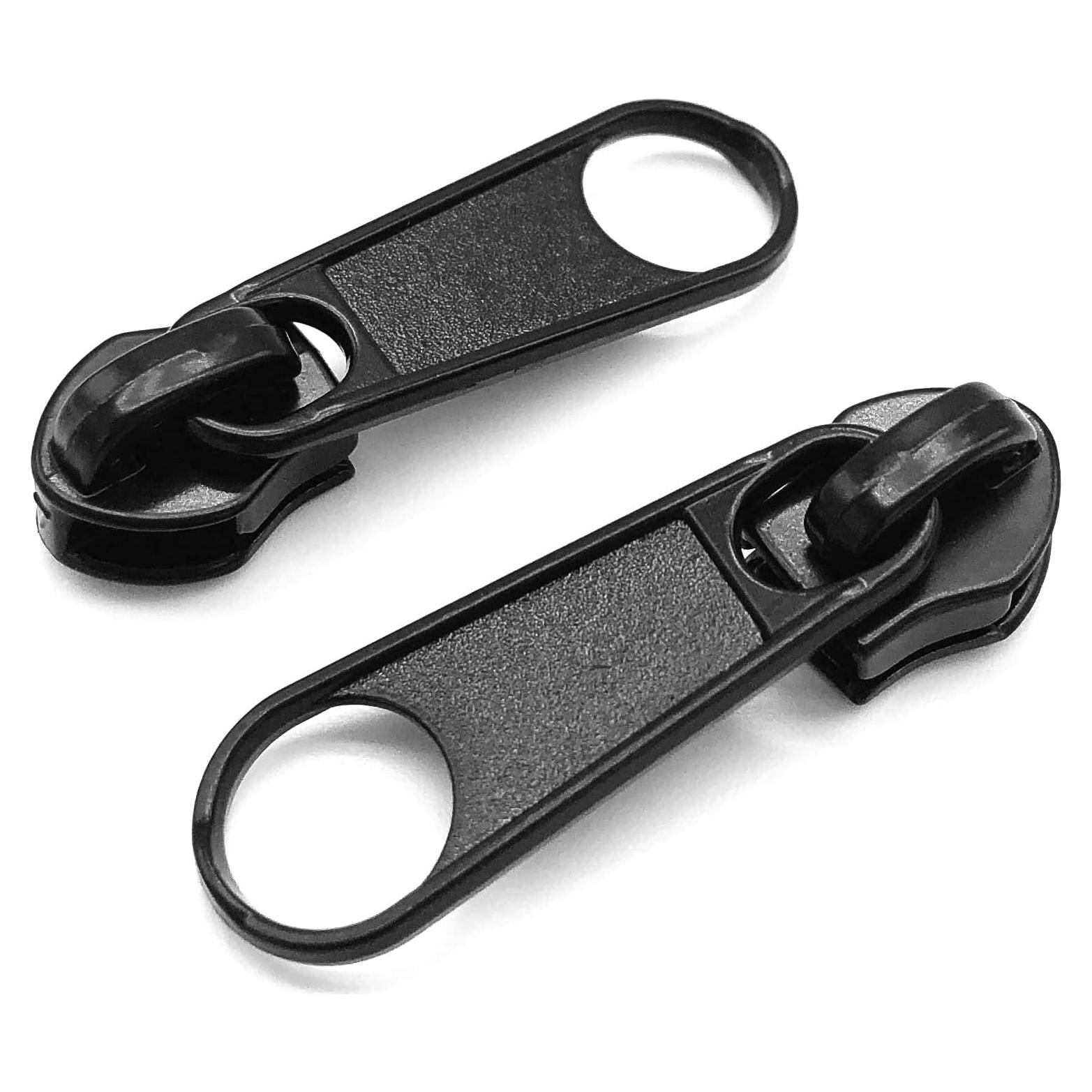 Tiradores de Cremallera #5 Goyunwell Negros 30pcs Metal