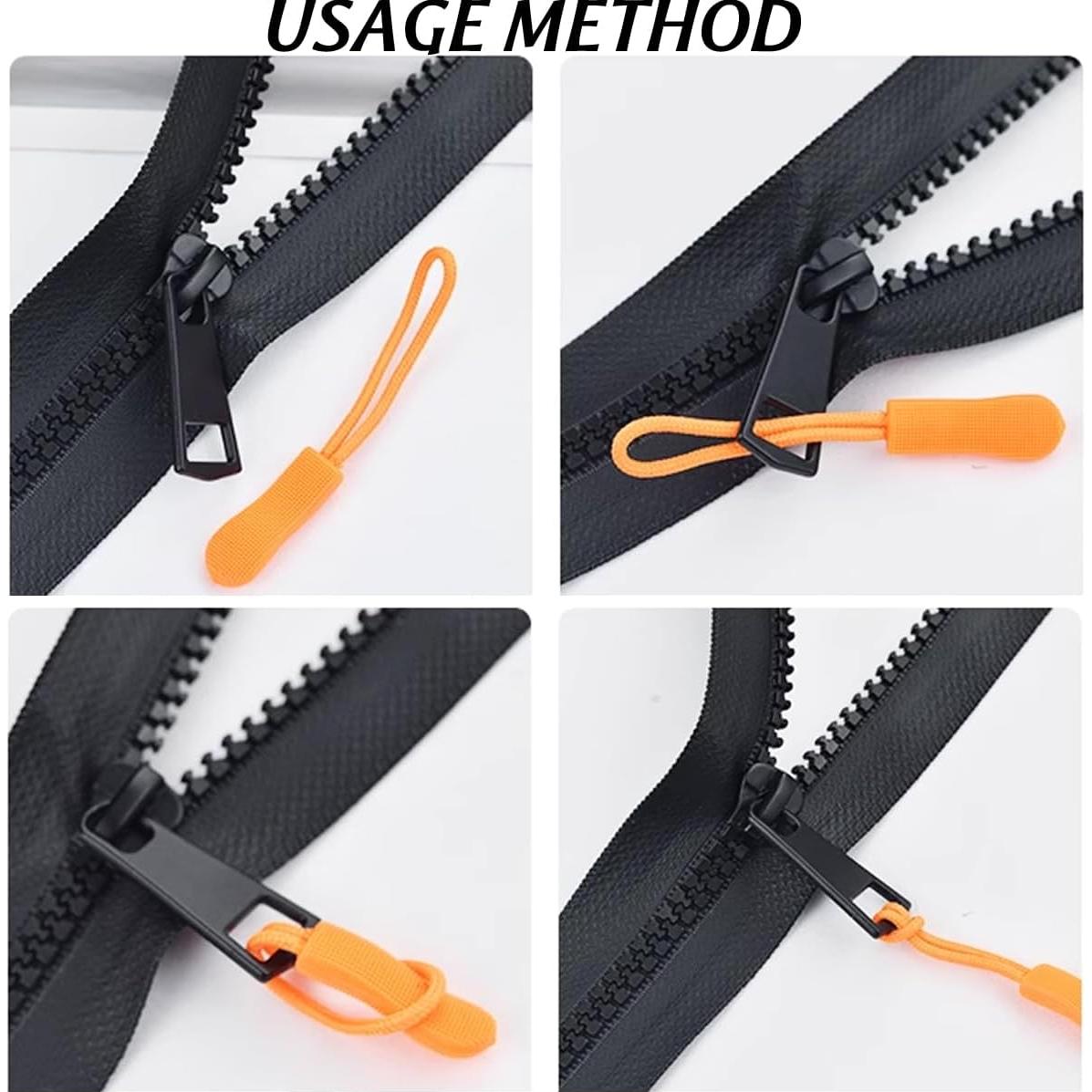 Tiradores de Cremallera TIHOOD 168PCS Antideslizantes