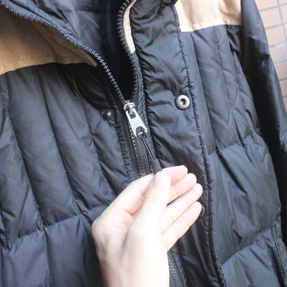 Tiradores de Cremallera Z ZICOME Negro - Paquete de 12