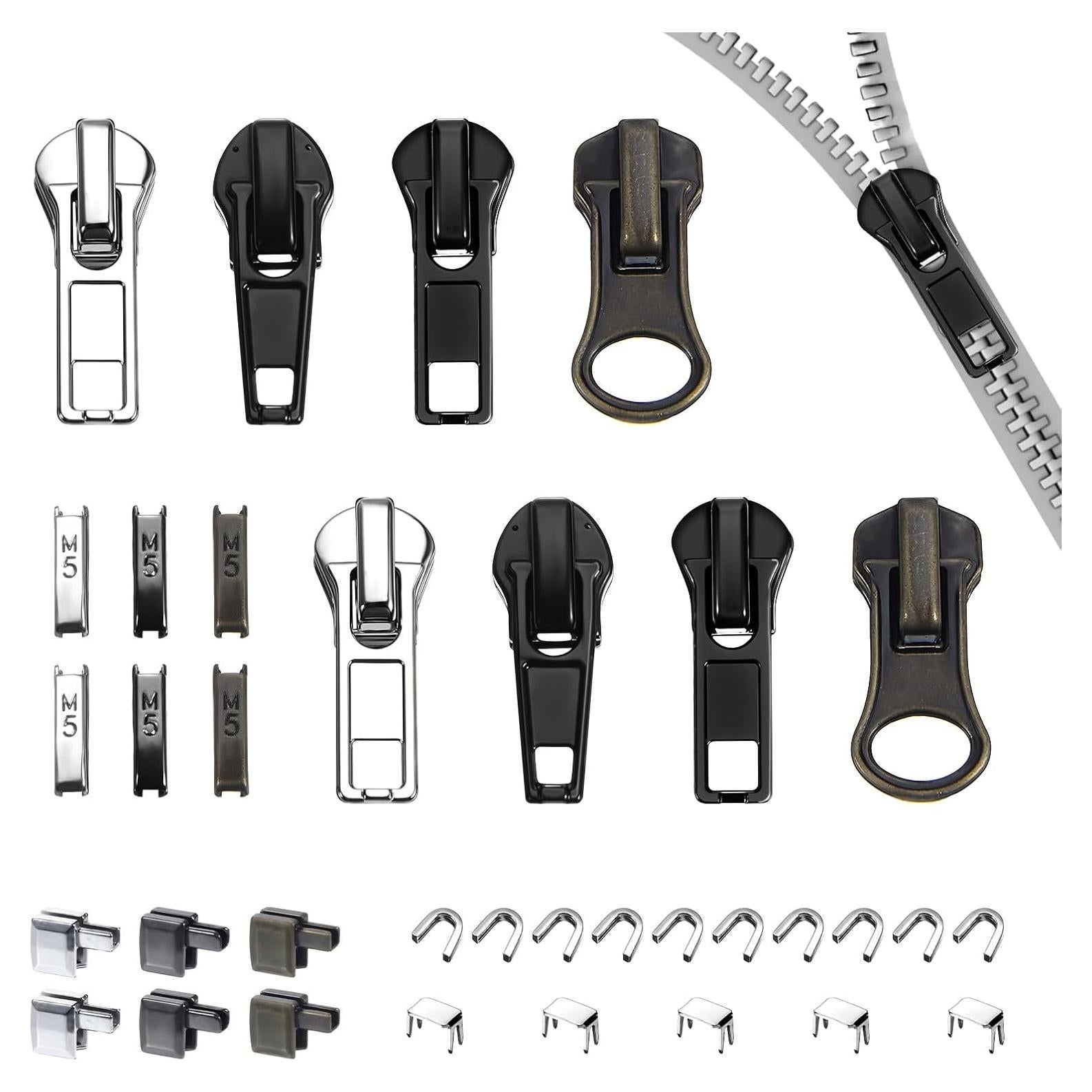 Kit de Reparación de Cremalleras 39 Piezas Nogeqi - Reemplazo Rápido