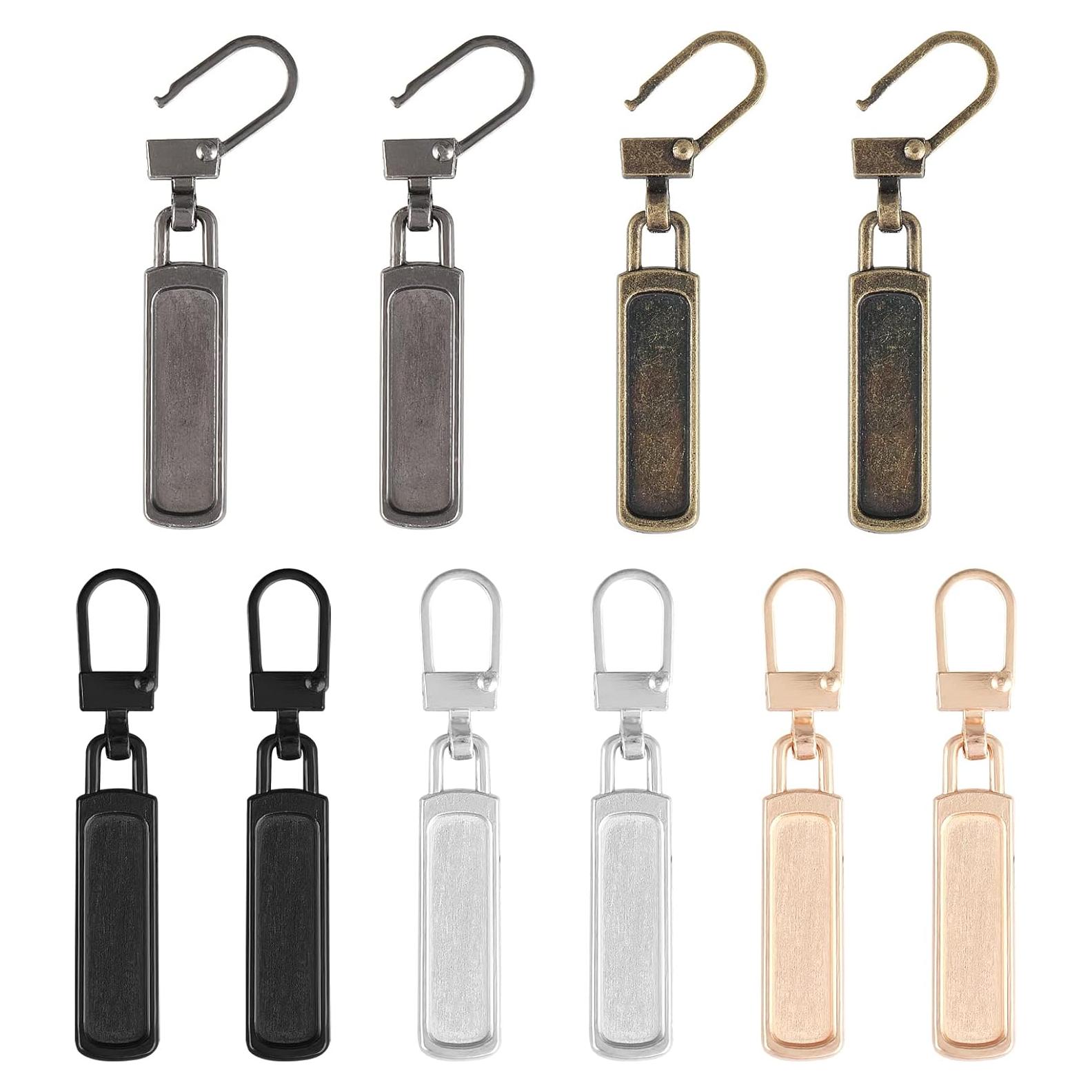 10 Tiradores de Cremallera Desmontables Teaaha Multicolor